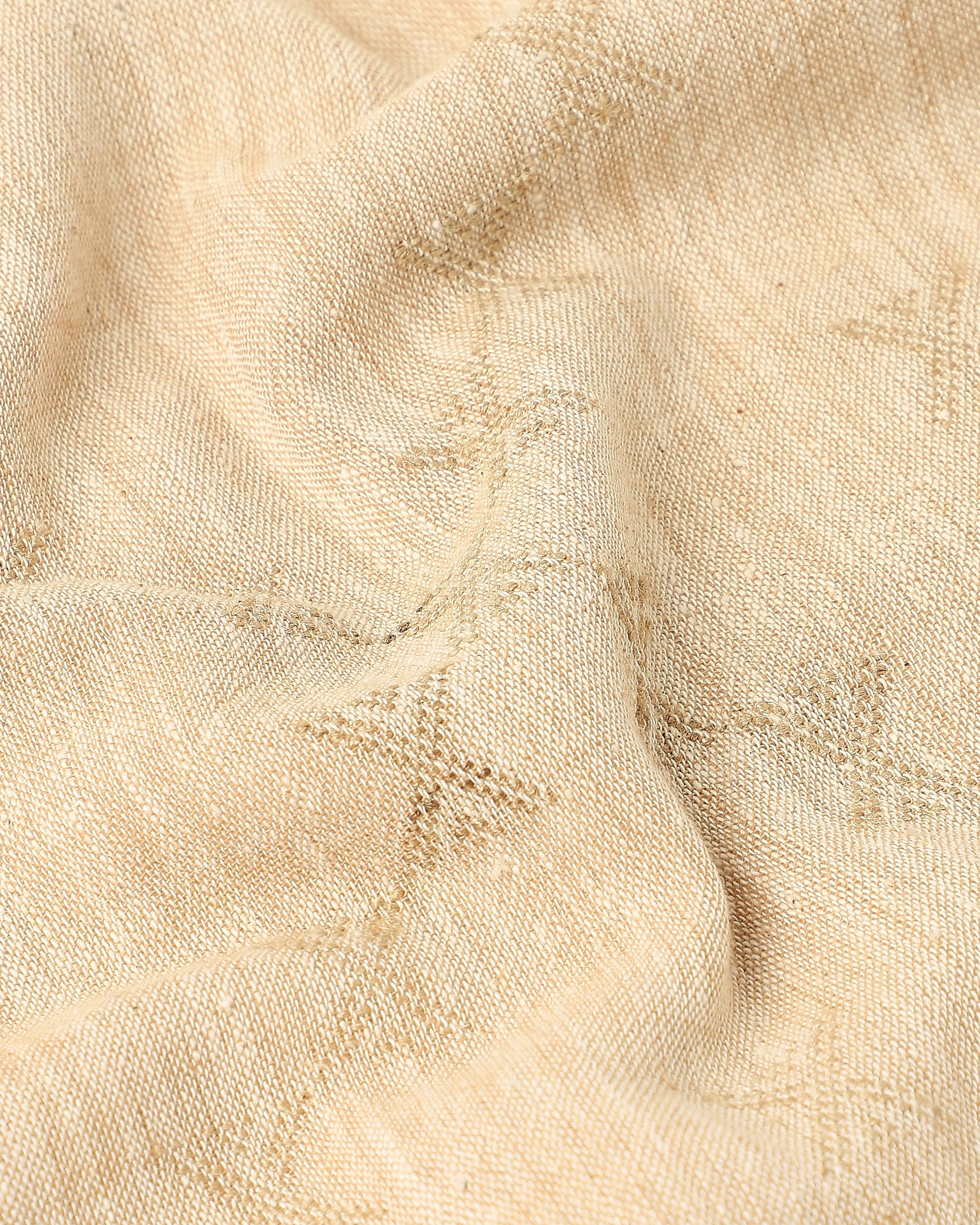 Panchita Bhujodi Extra Weft Brown Cotton Saree