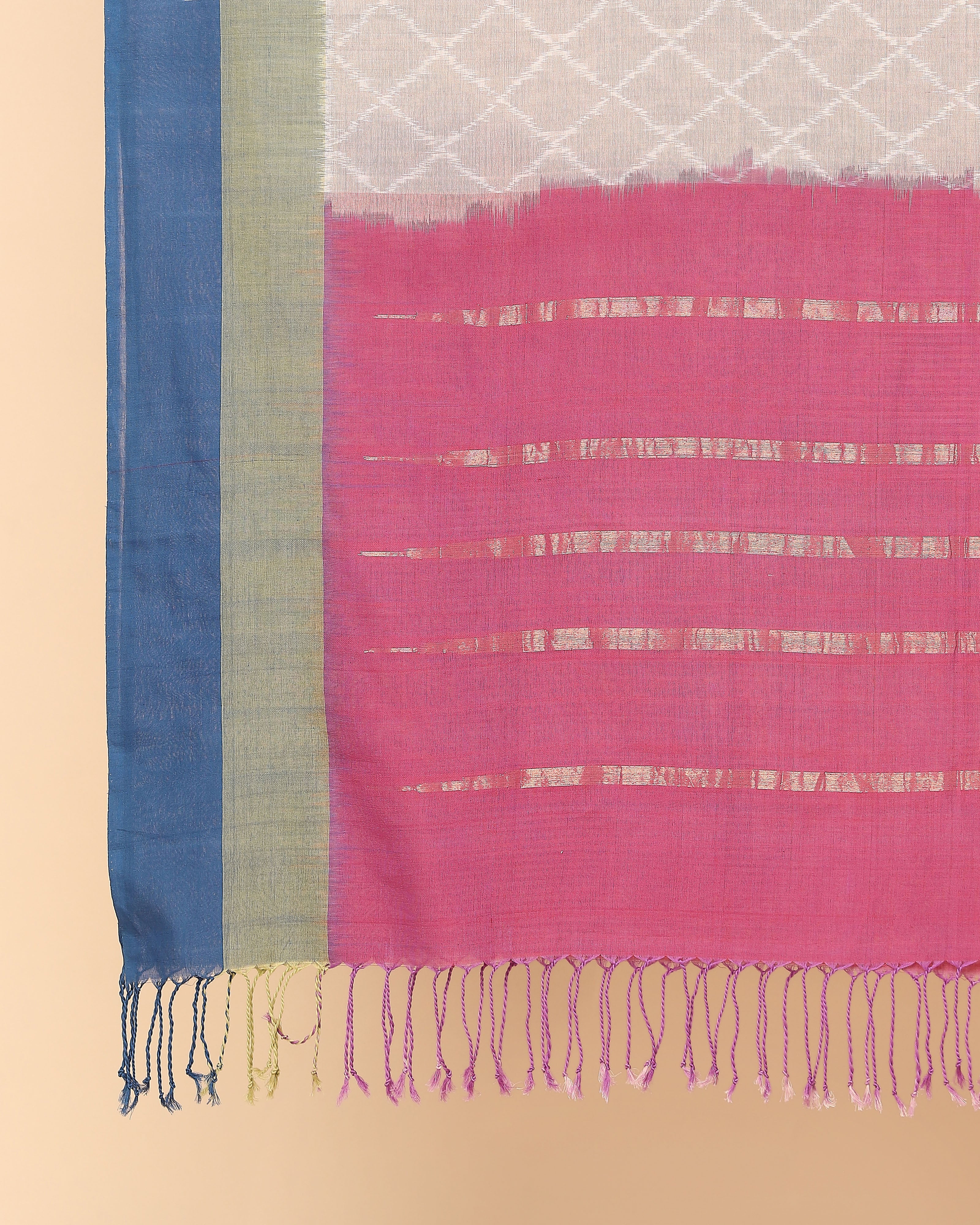 Shafna Pochampally Weft Ikat Cotton Dupatta