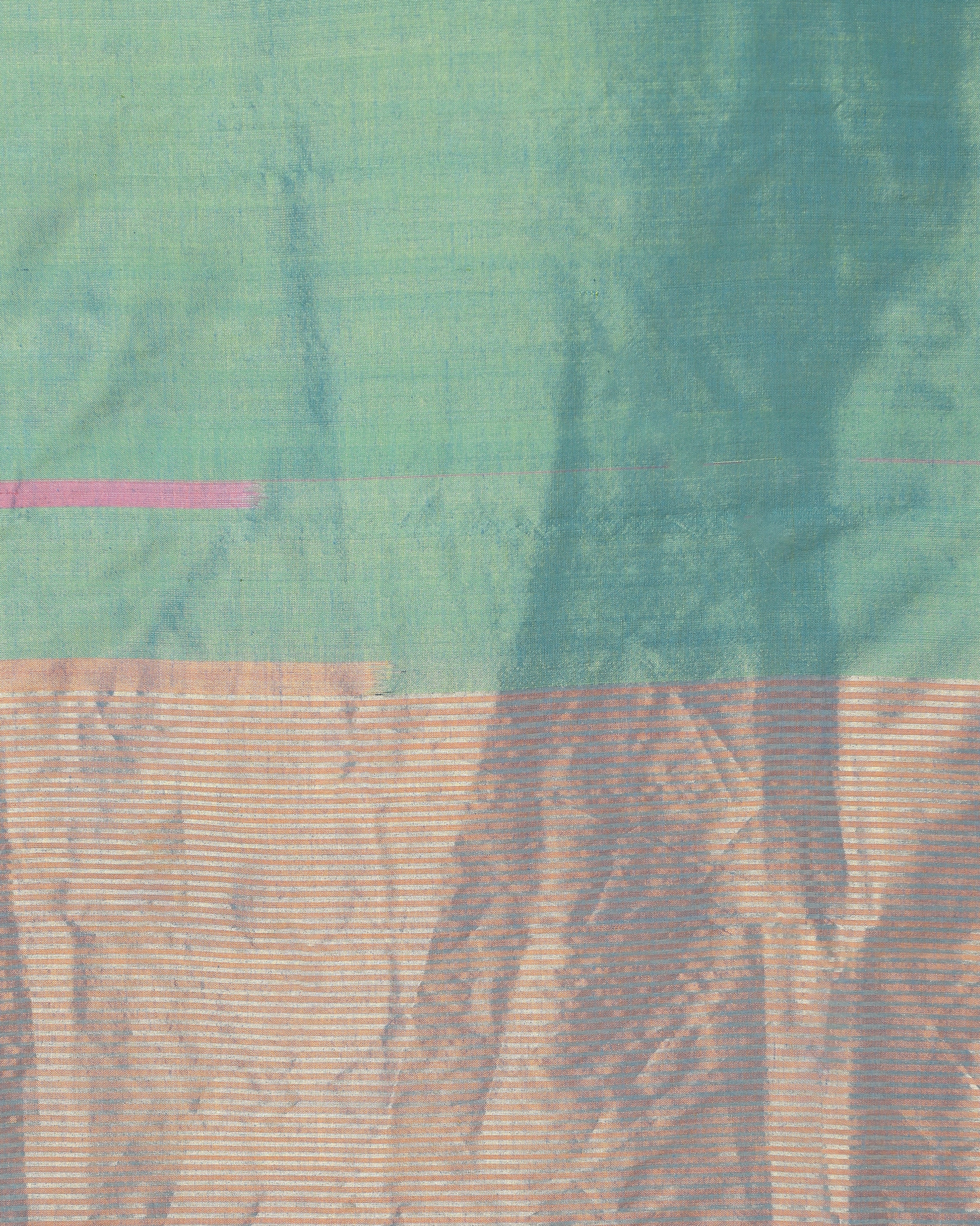 Darbari Pochampally Weft Ikat Cotton Silk Dupatta