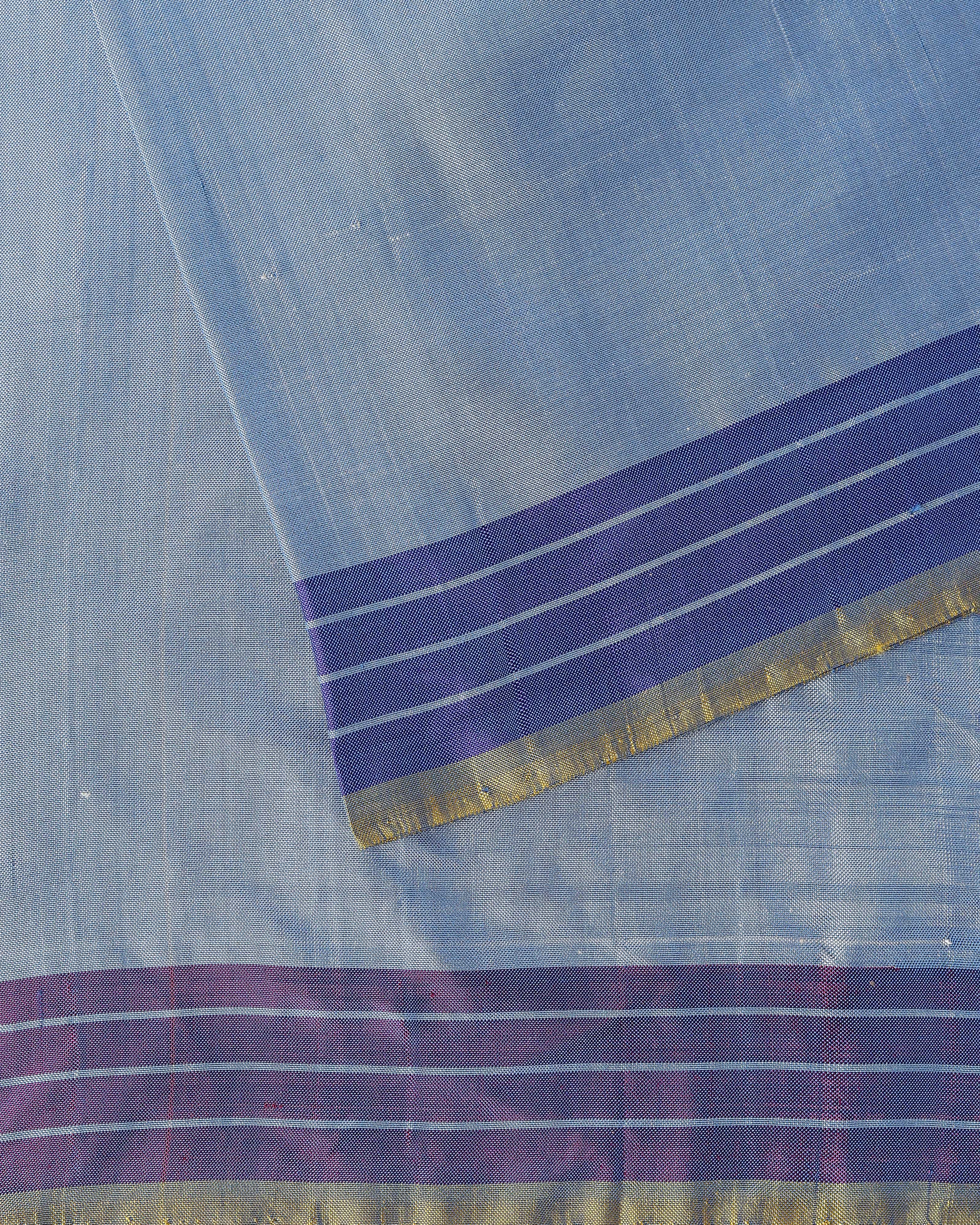 Layina Pochampally Weft Ikat Silk Saree
