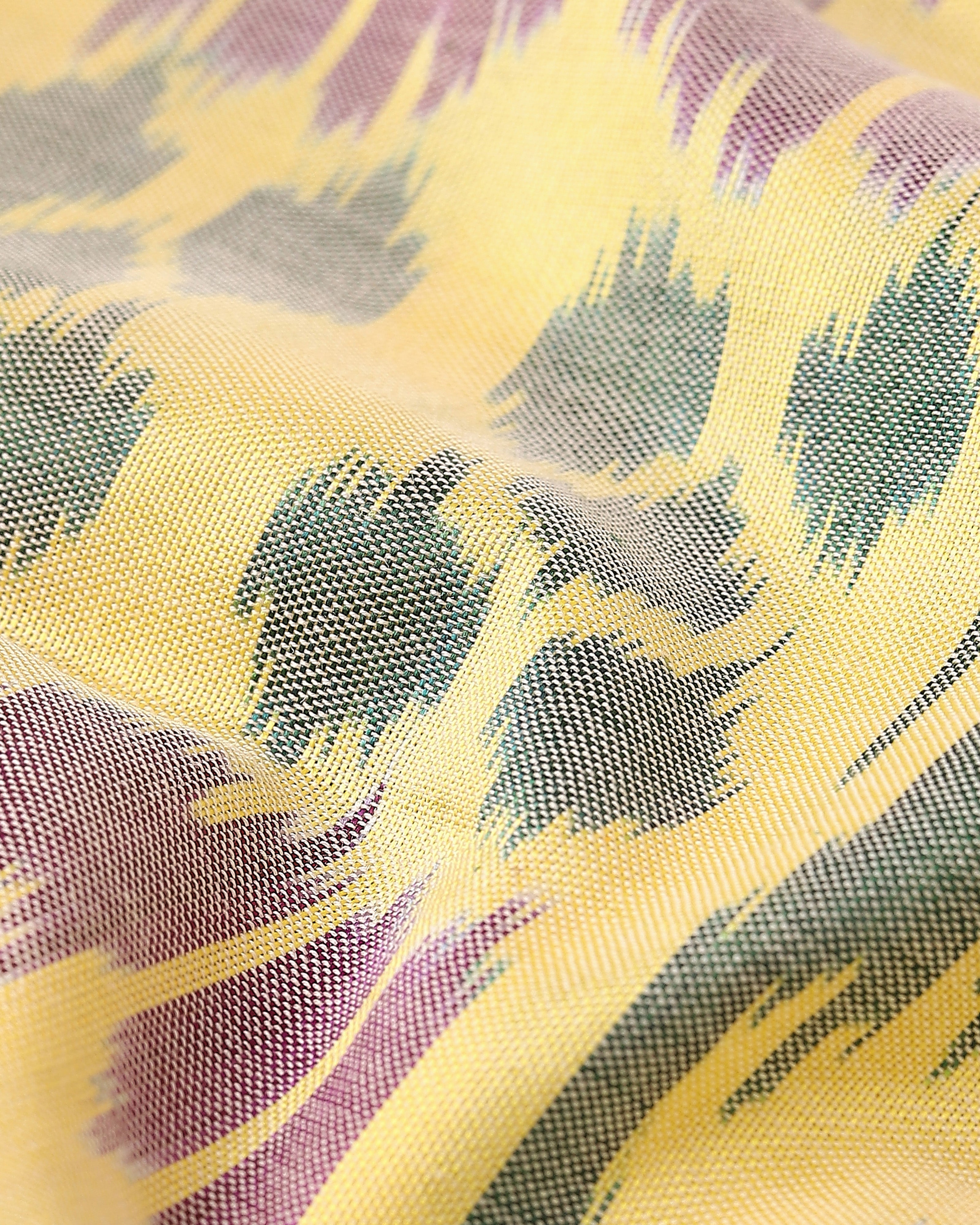 Inala Pochampally Weft Ikat Cotton Silk Saree