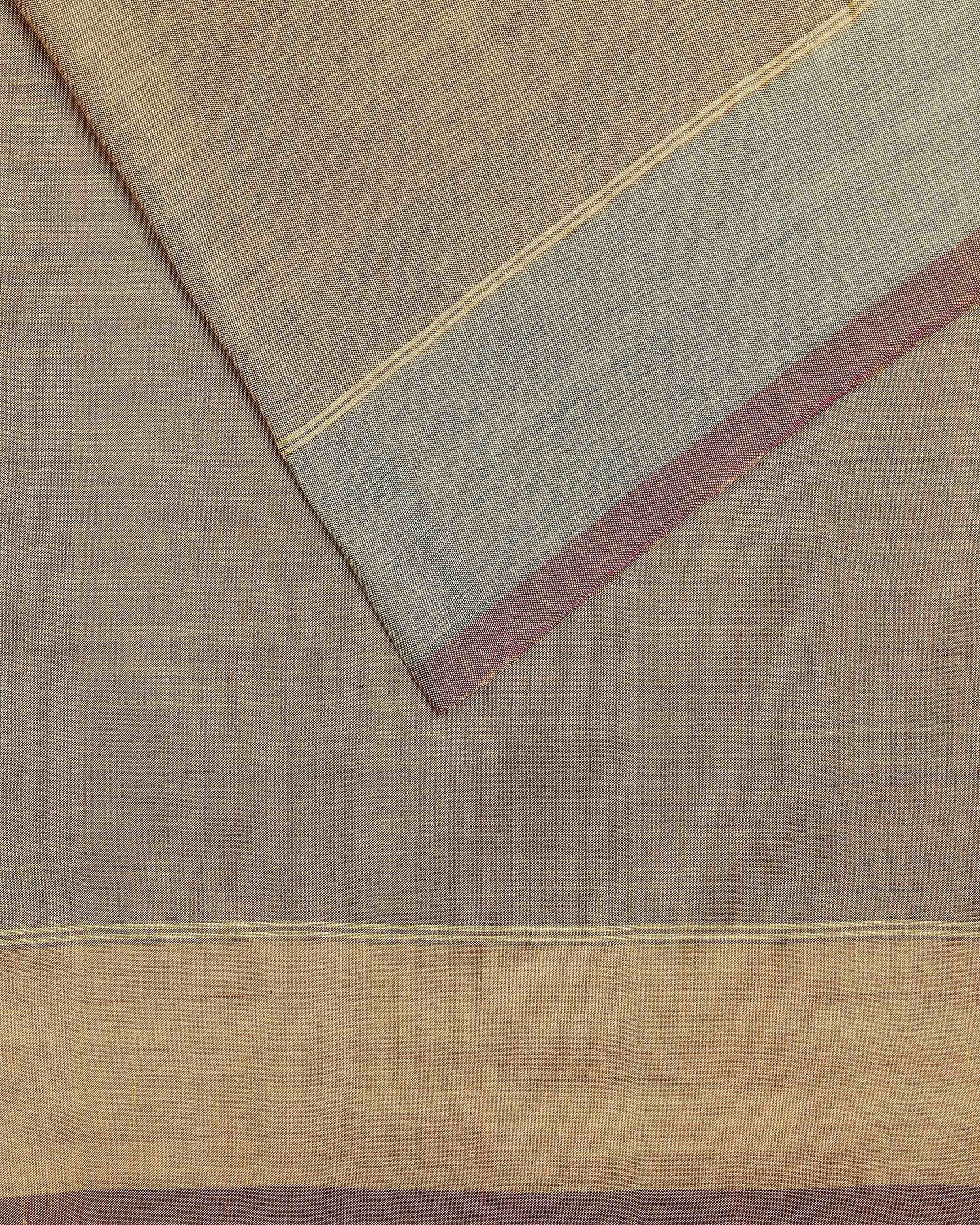 Khamaj Pochampally Warp Ikat Silk Saree