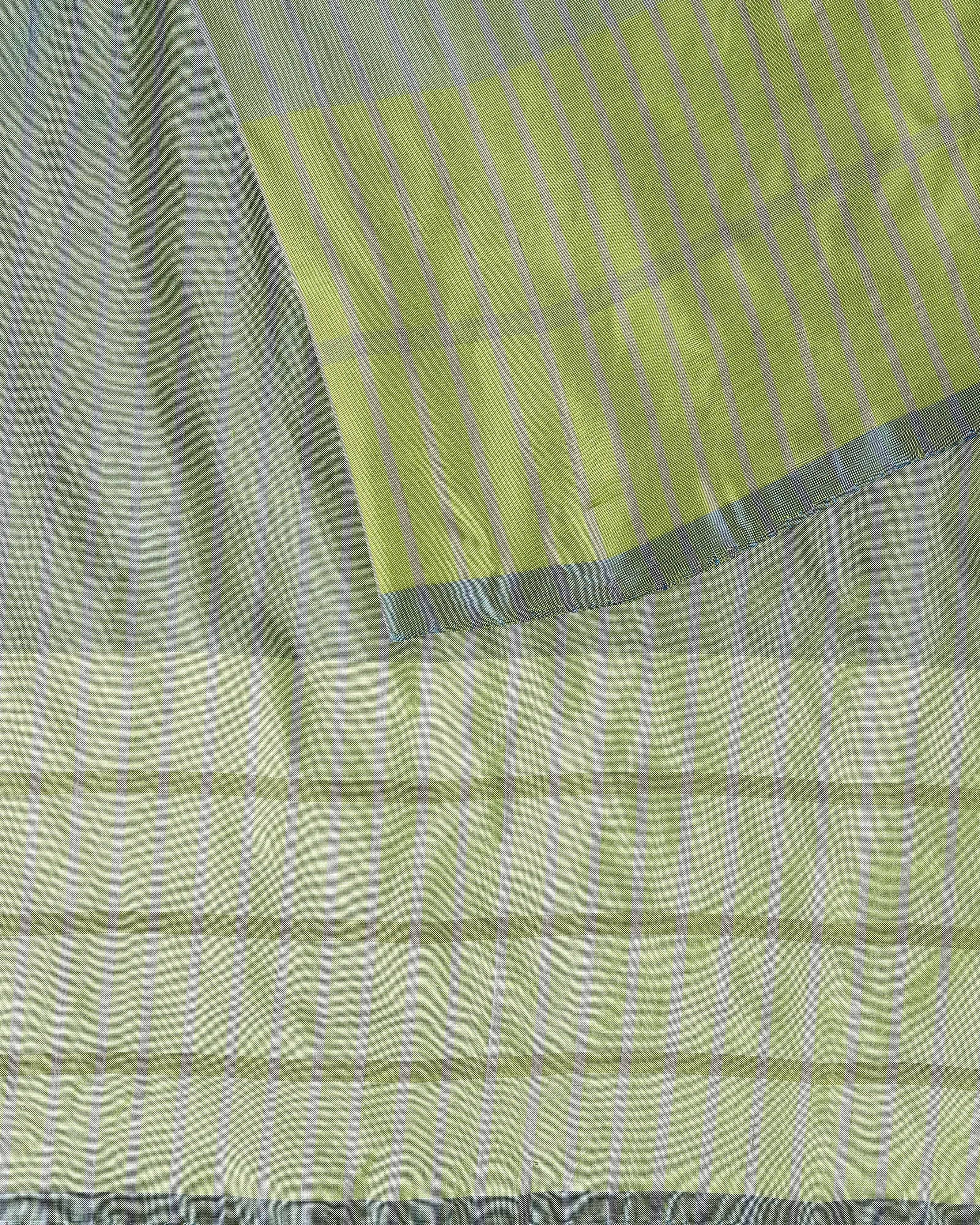 Marwa Pochampally Double Ikat Silk Saree