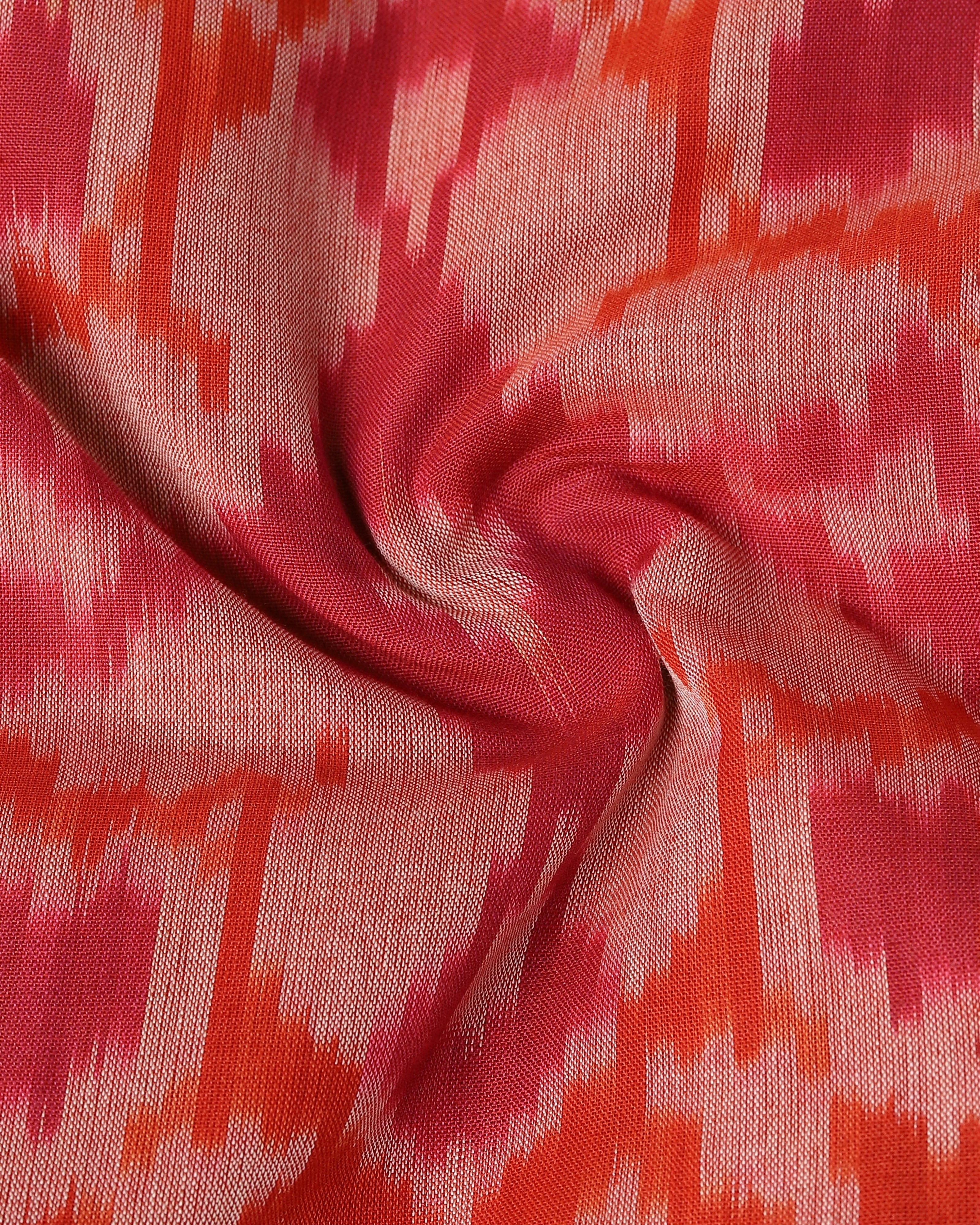 Bilawal Pochampally Warp Ikat Cotton Saree