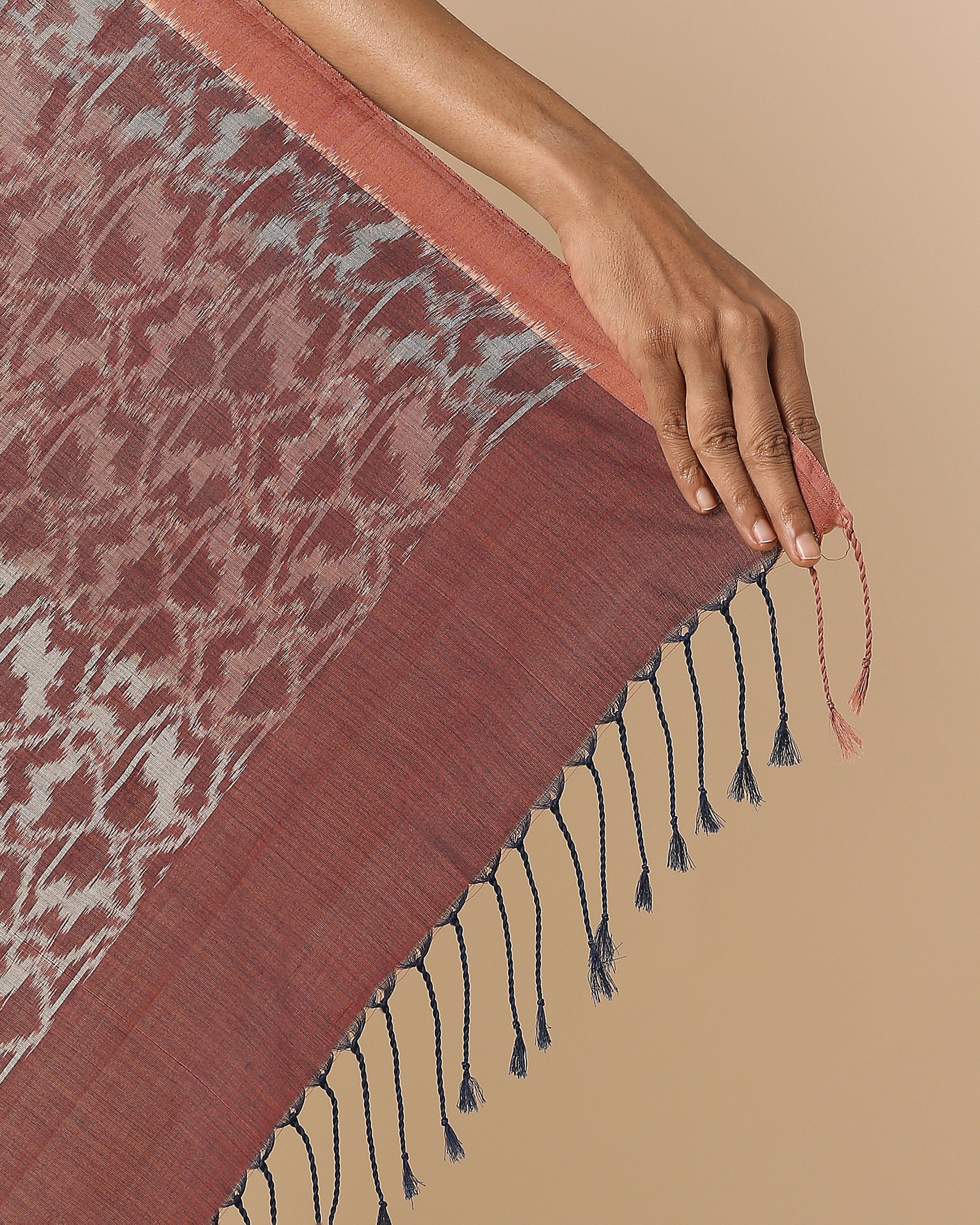 Sarang Pochampally Weft Ikat Cotton Saree