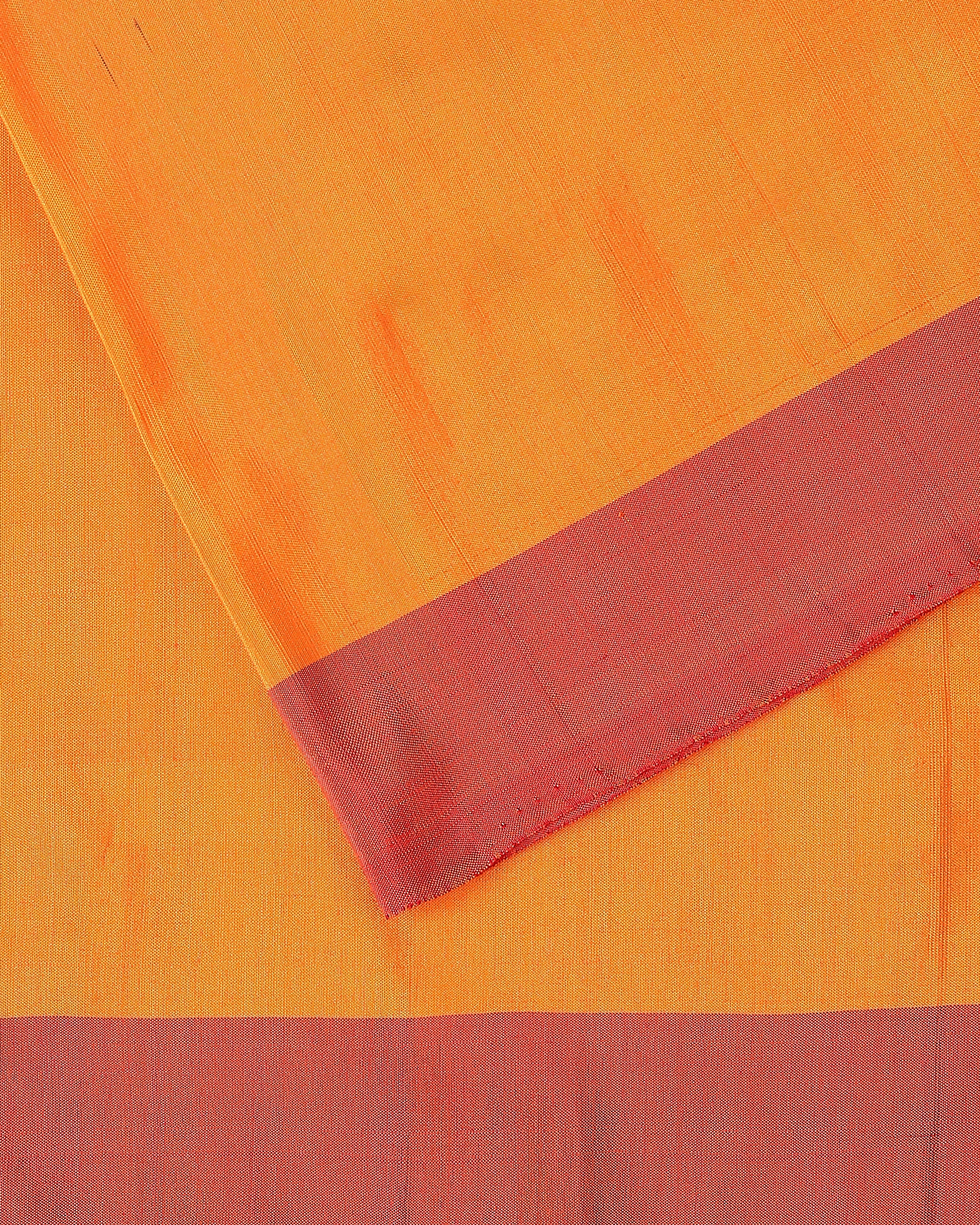 Abhiyogi Pochampally Warp Ikat Cotton Saree