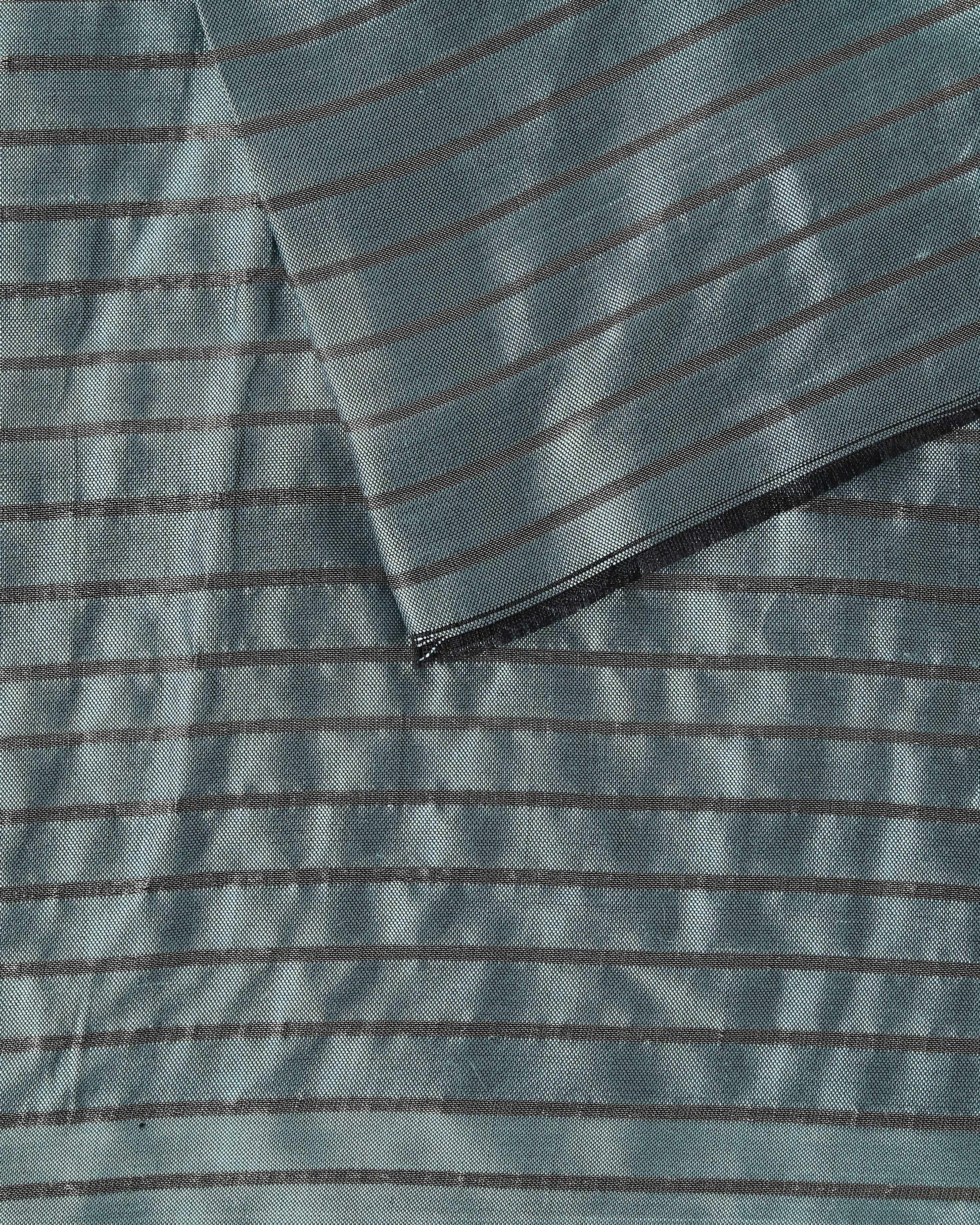 Yaman Pochampally Weft Ikat Silk Saree