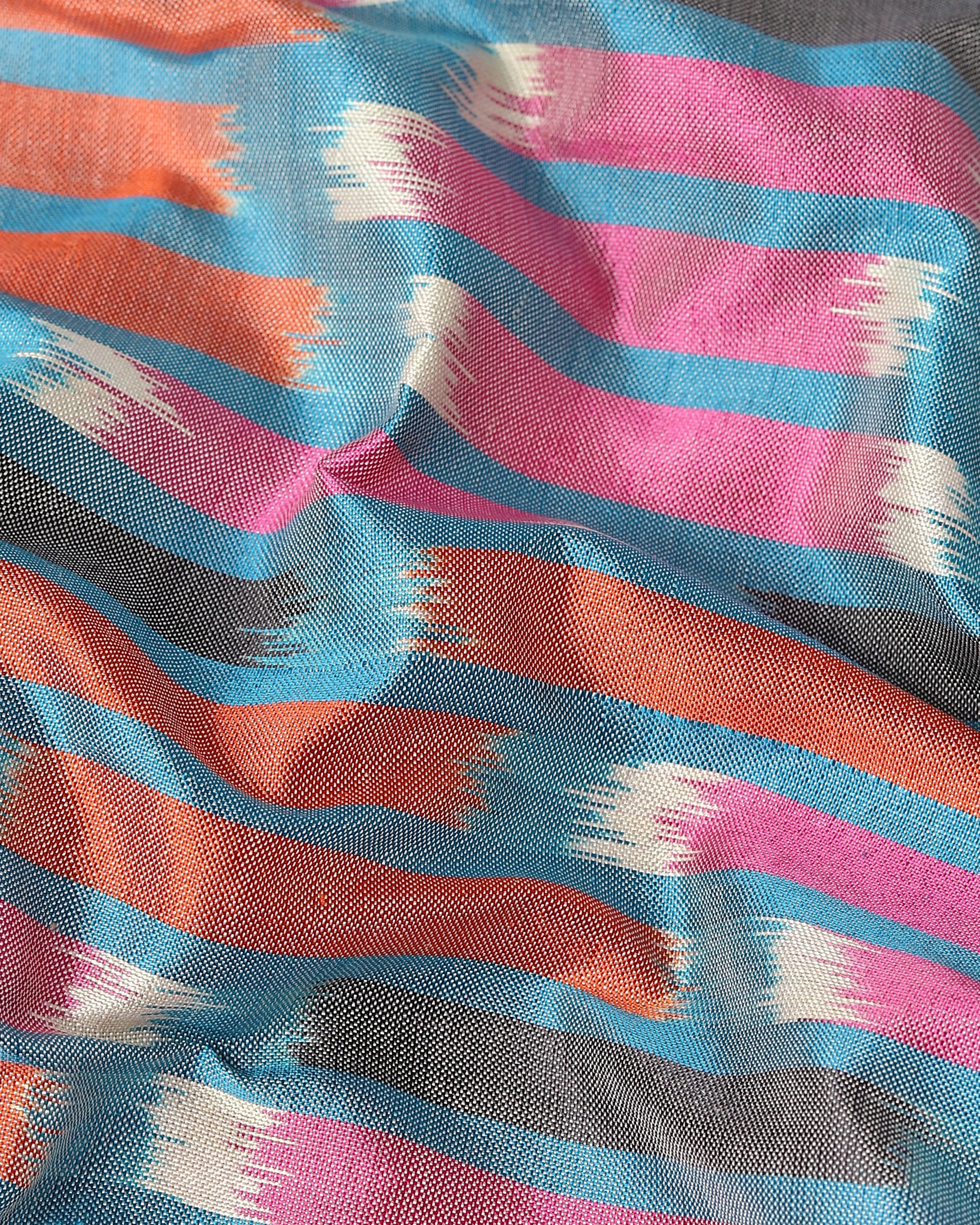 Vasanti Pochampally Weft Ikat Silk Saree
