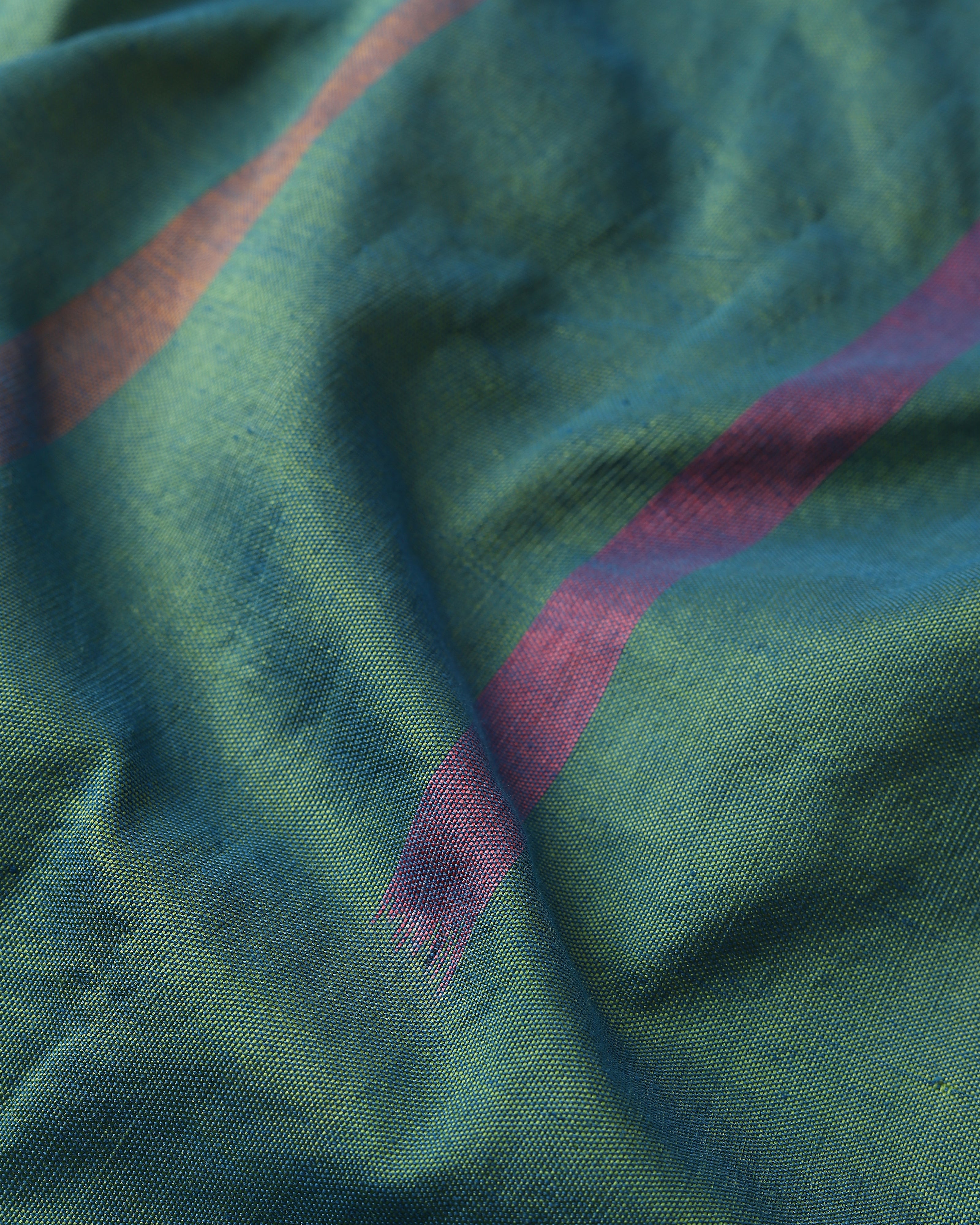 Darbari Pochampally Weft Ikat Cotton Silk Saree