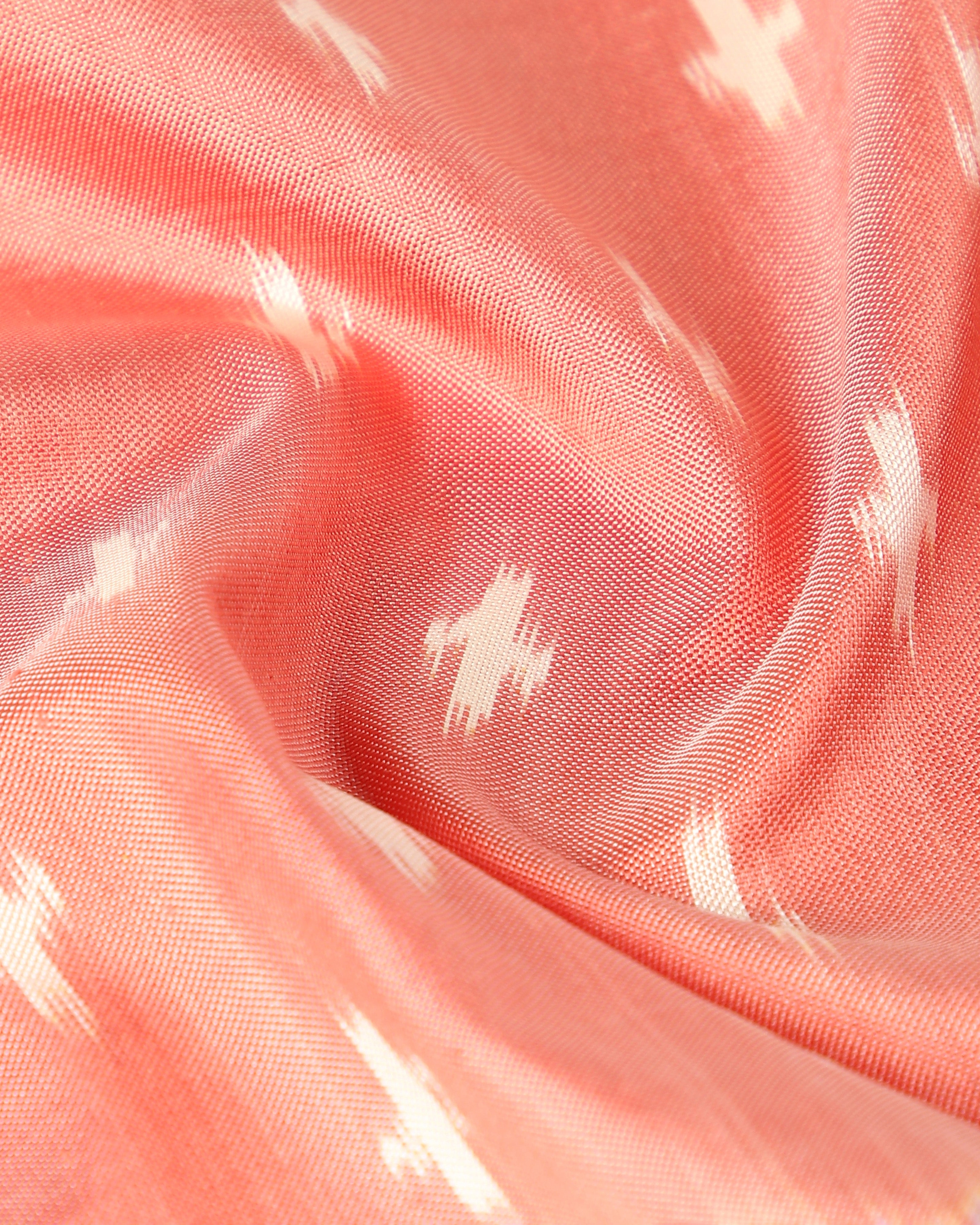 Kafi Pochampally Weft Ikat Silk Saree