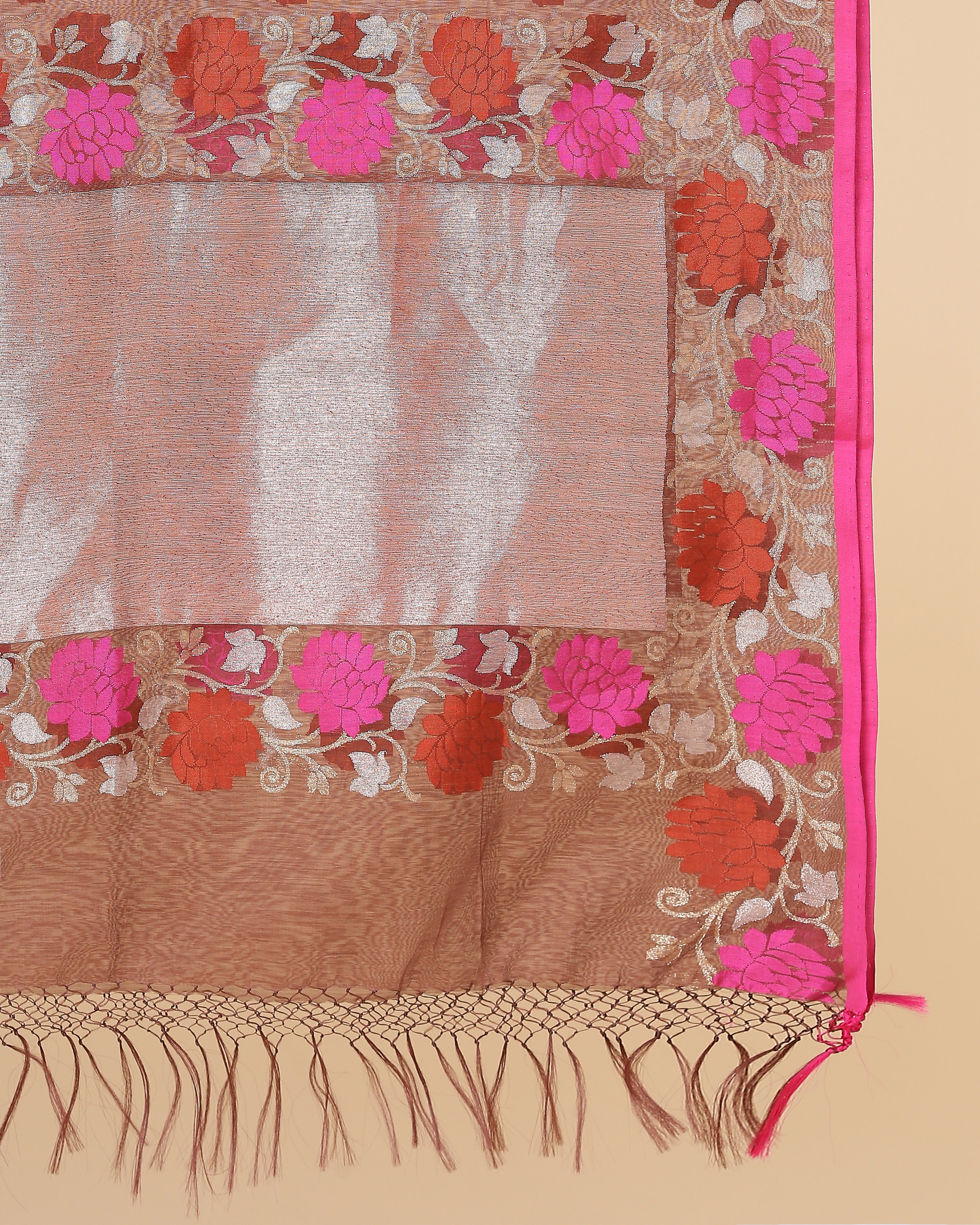 Kamal Banarasi Jamdani Silk Cotton Dupatta