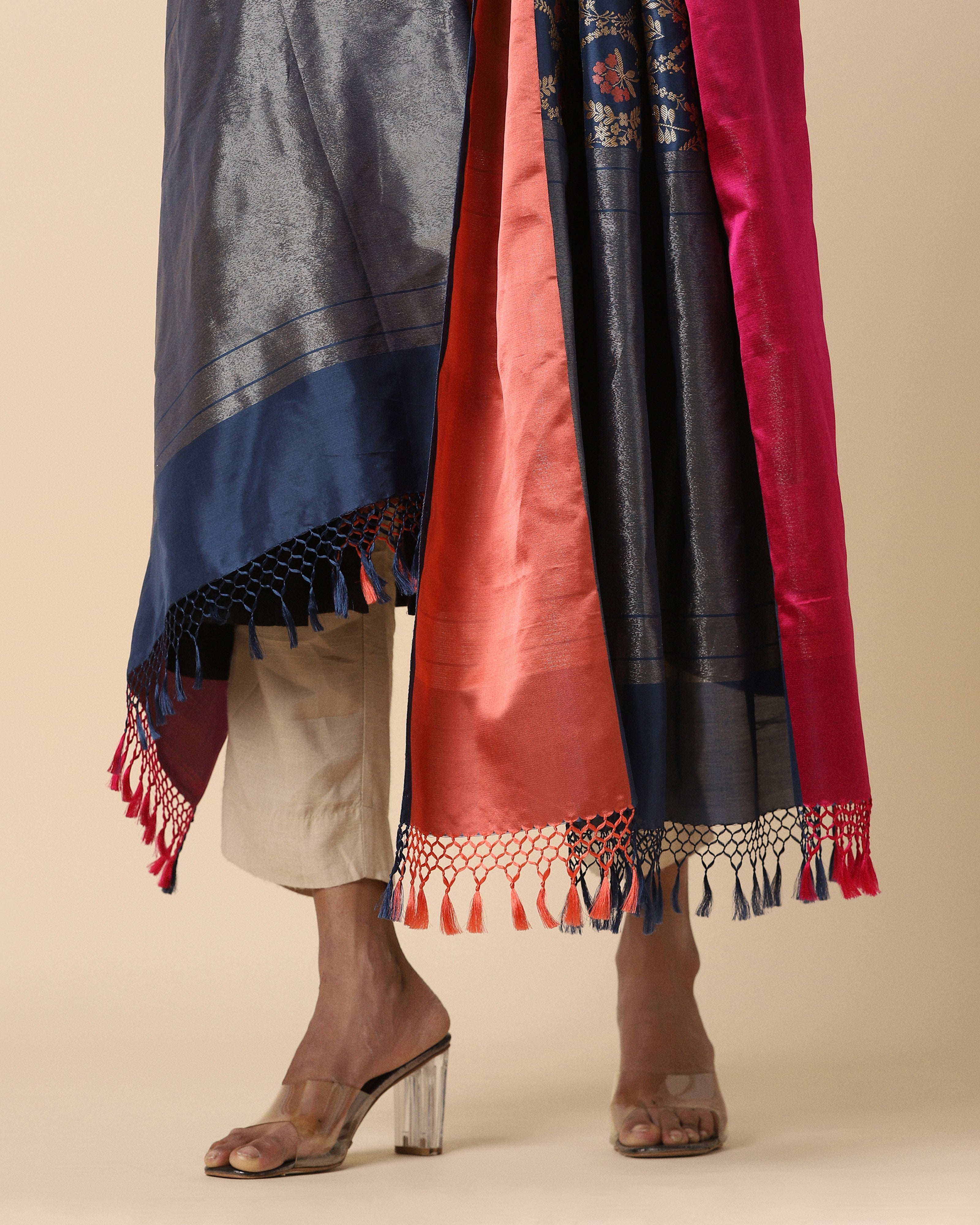 Ajni Banarasi Kadwa Silk Dupatta