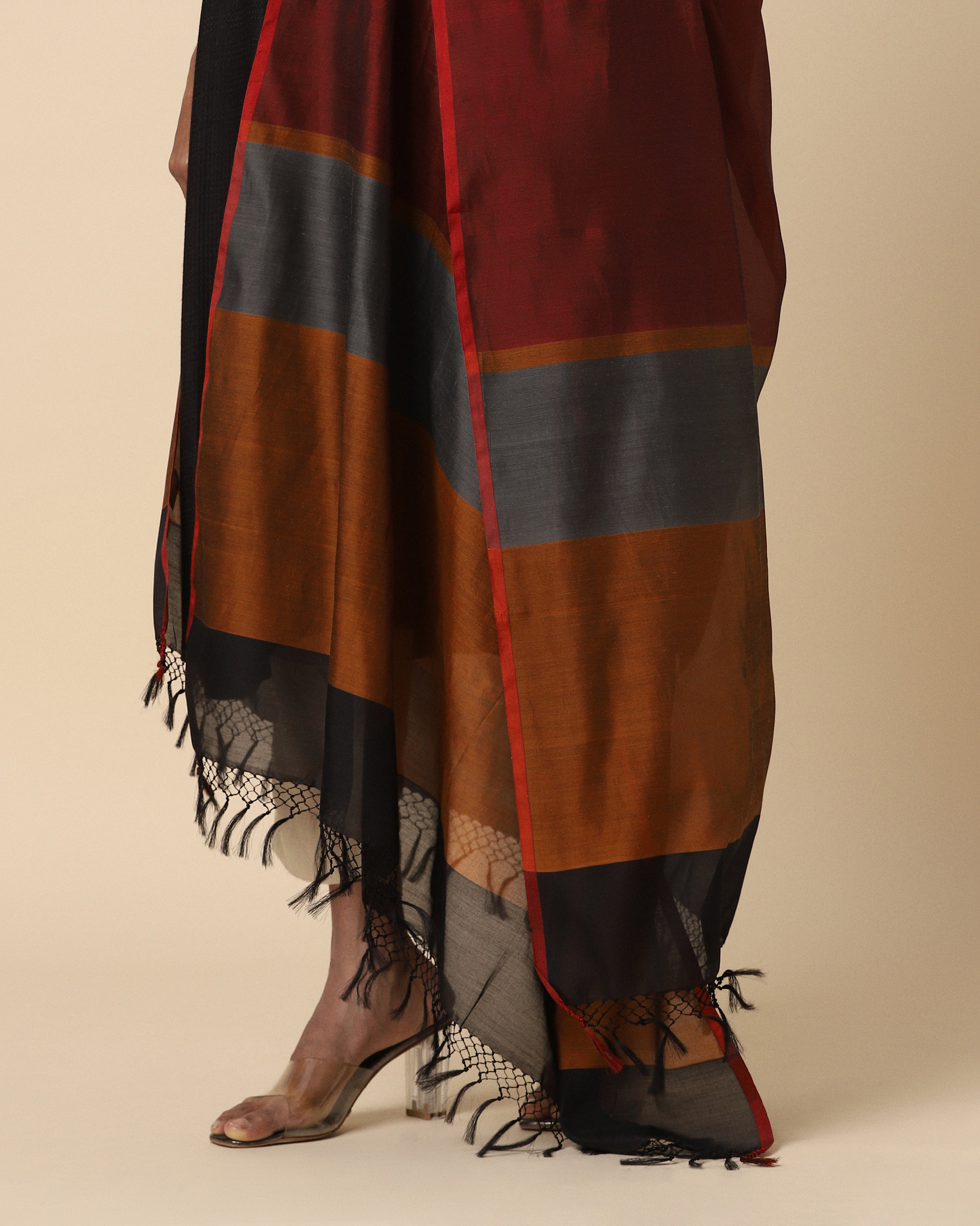 Palo Banarasi Fekwa Silk Cotton Dupatta