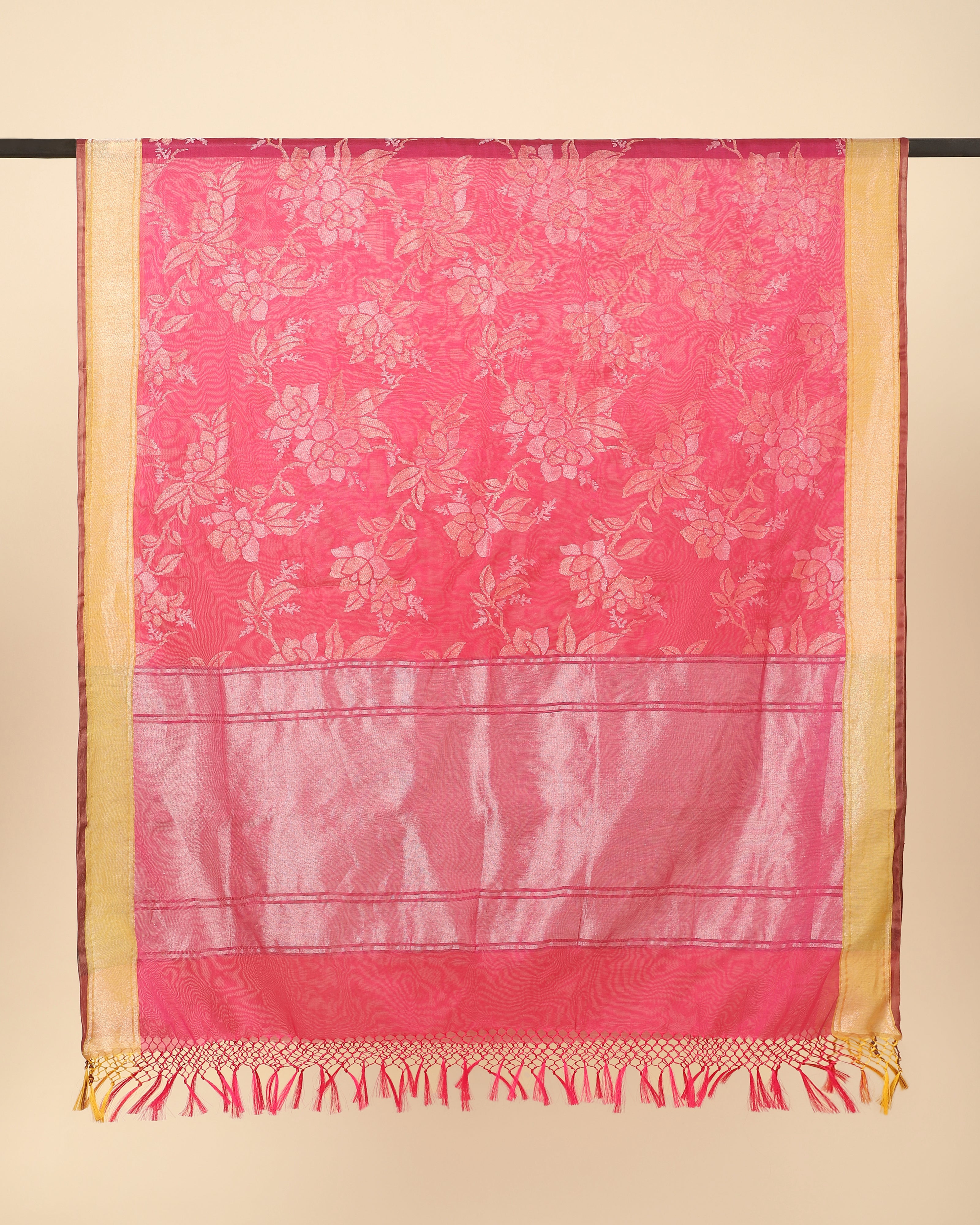 Safia Banarasi Jamdani Silk Cotton Dupatta