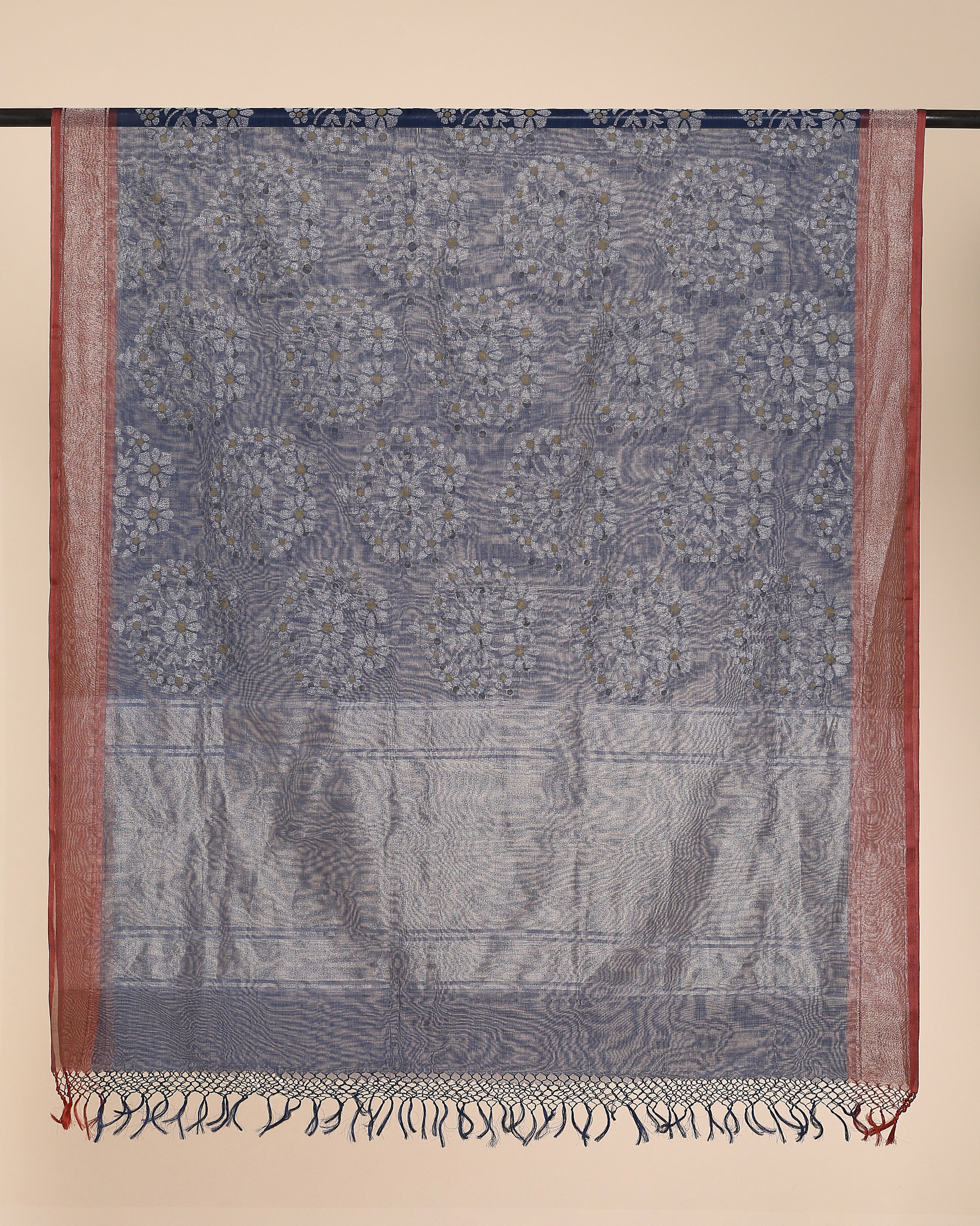 Adrin Banarasi Jamdani Cotton Dupatta