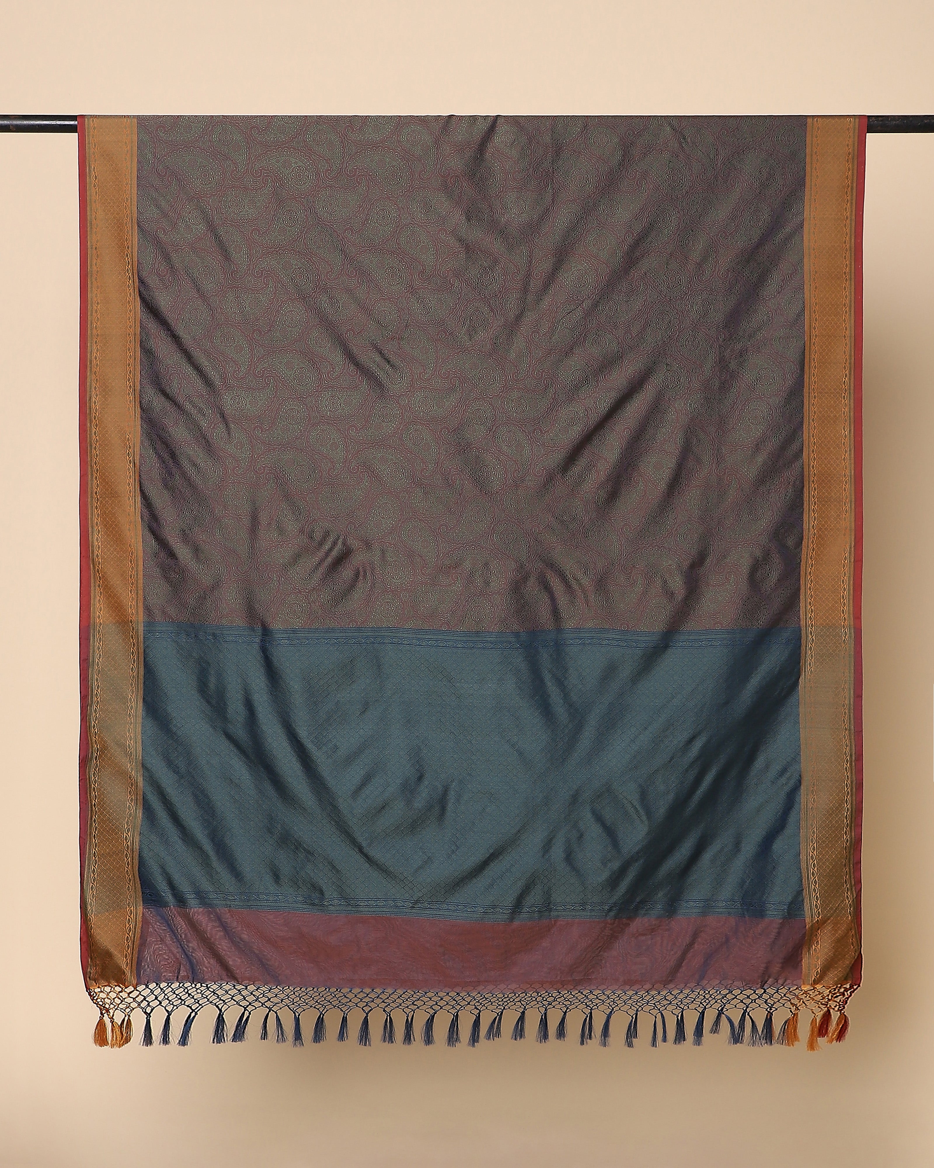 Nahid Banarasi Kadwa Silk Cotton Dupatta