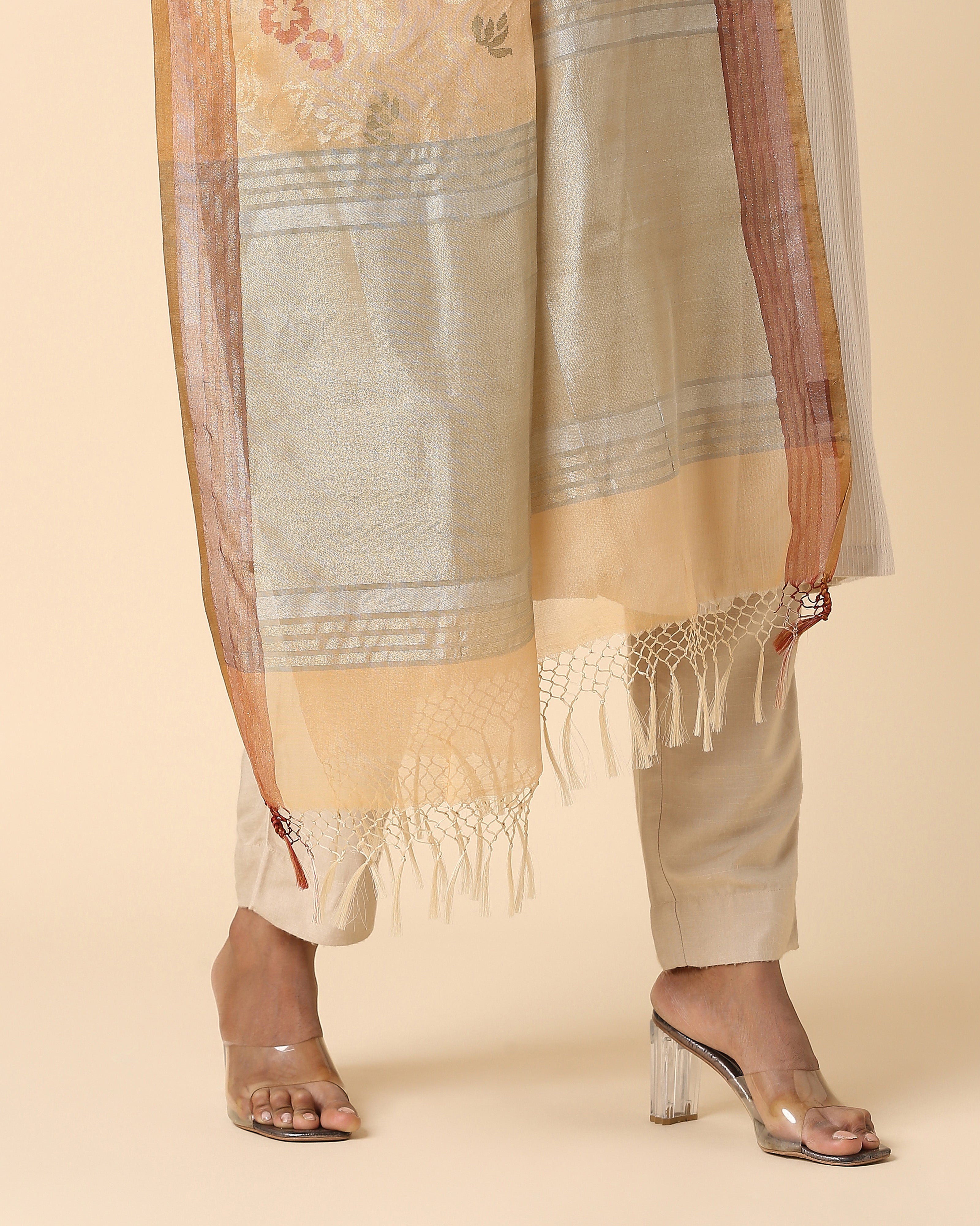 Hester Banarasi Jamdani Silk Cotton Dupatta