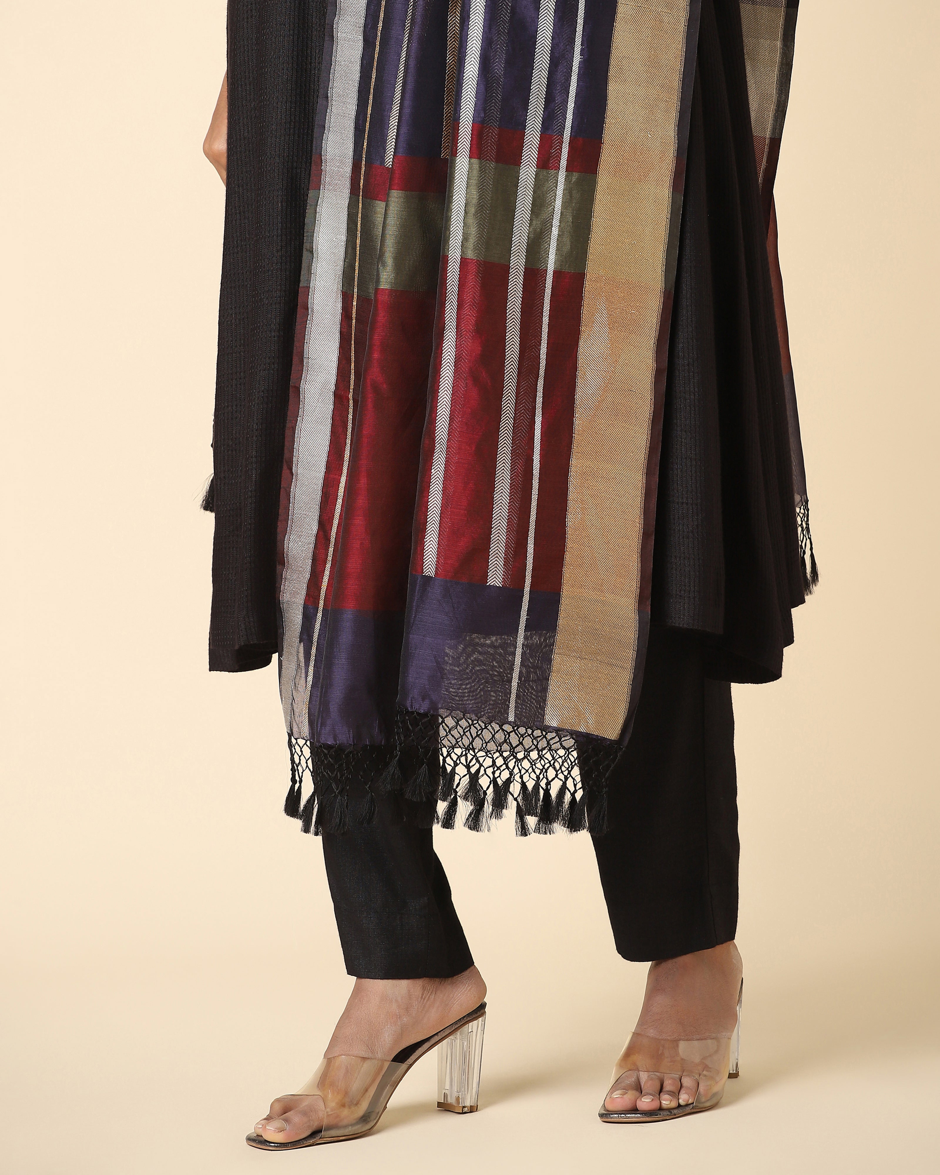 Freya Banarasi Kadwa Silk Cotton Dupatta