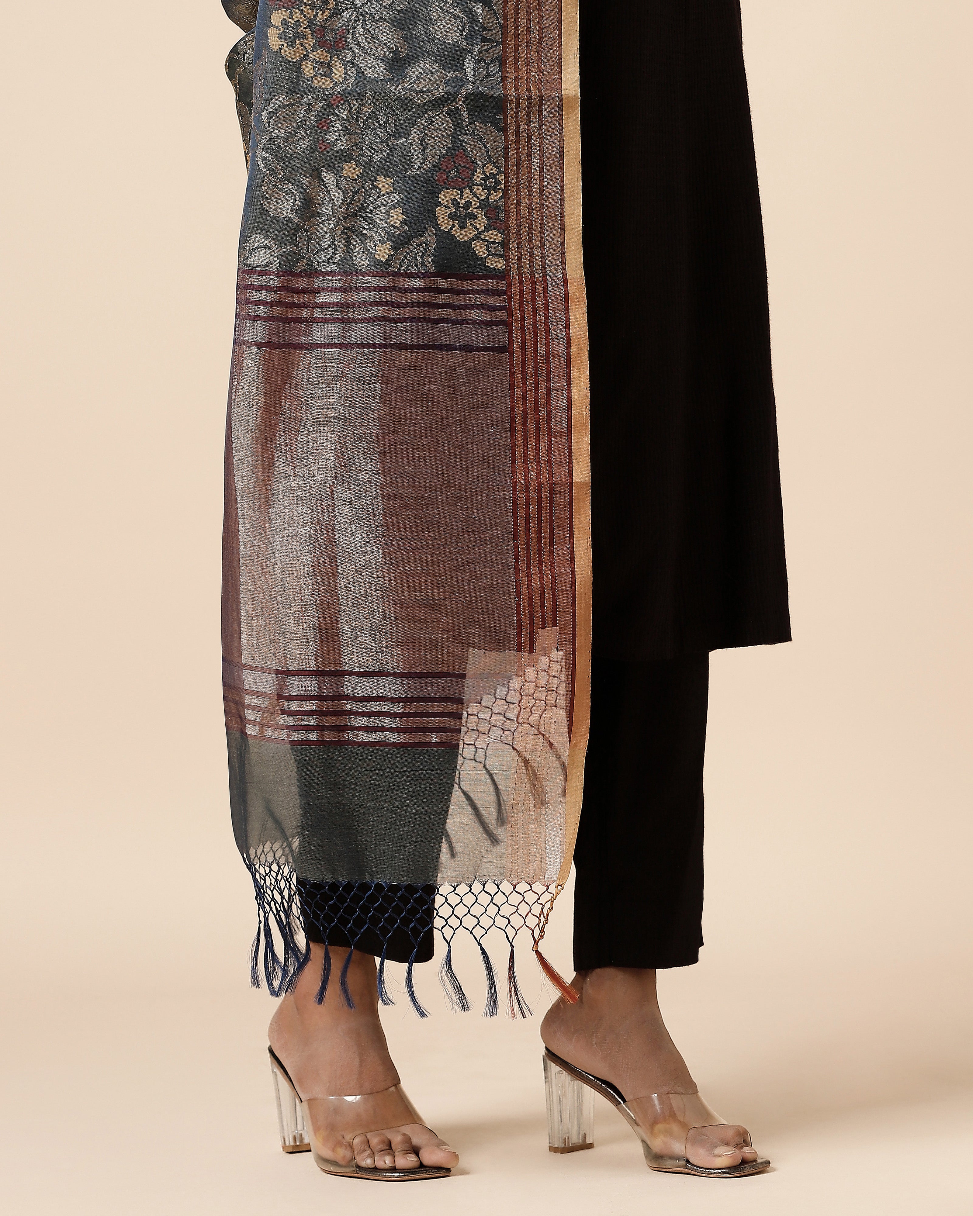 Hester Banarasi Jamdani Silk Cotton Dupatta