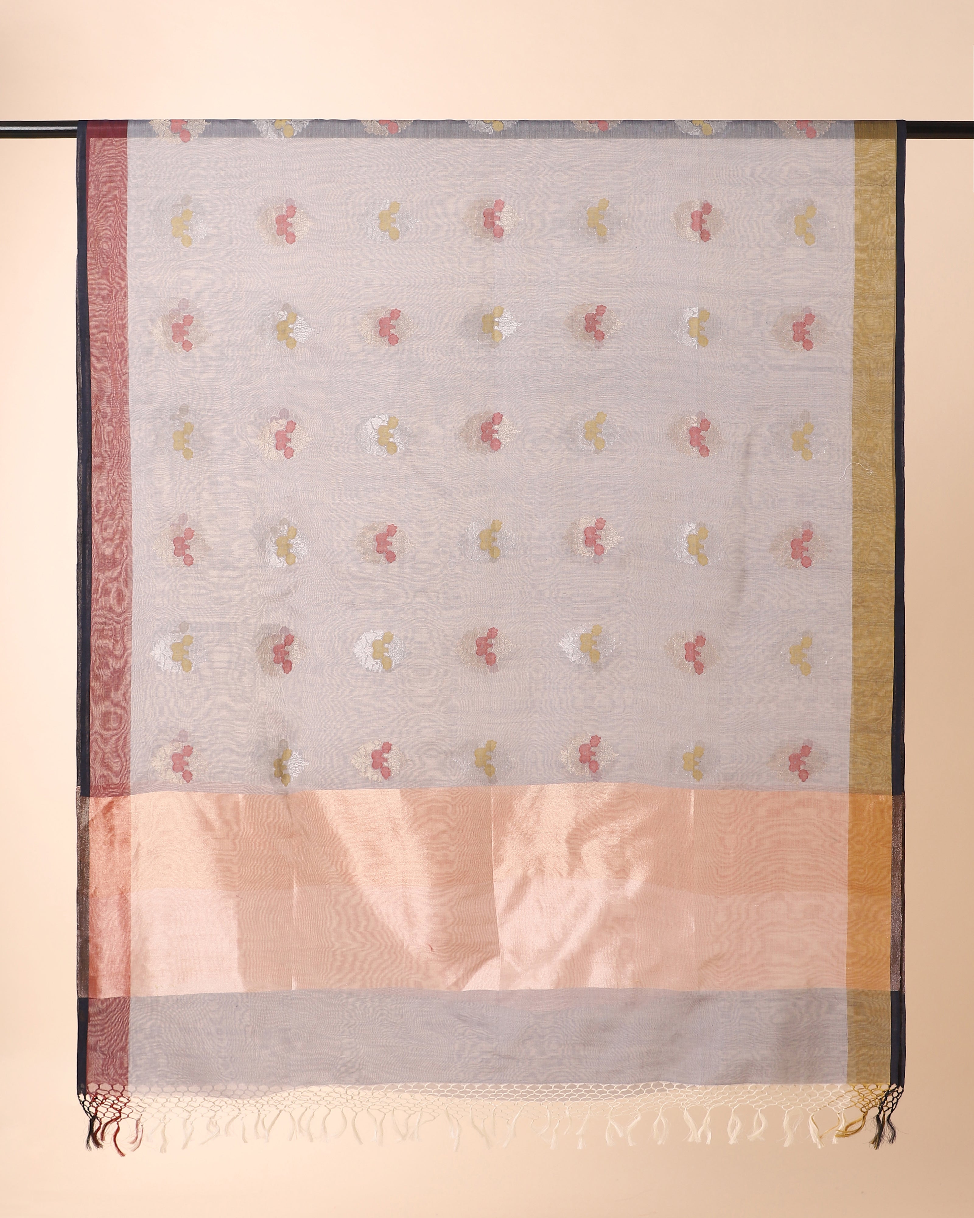 Olga Banarasi Jamdani Cotton Dupatta