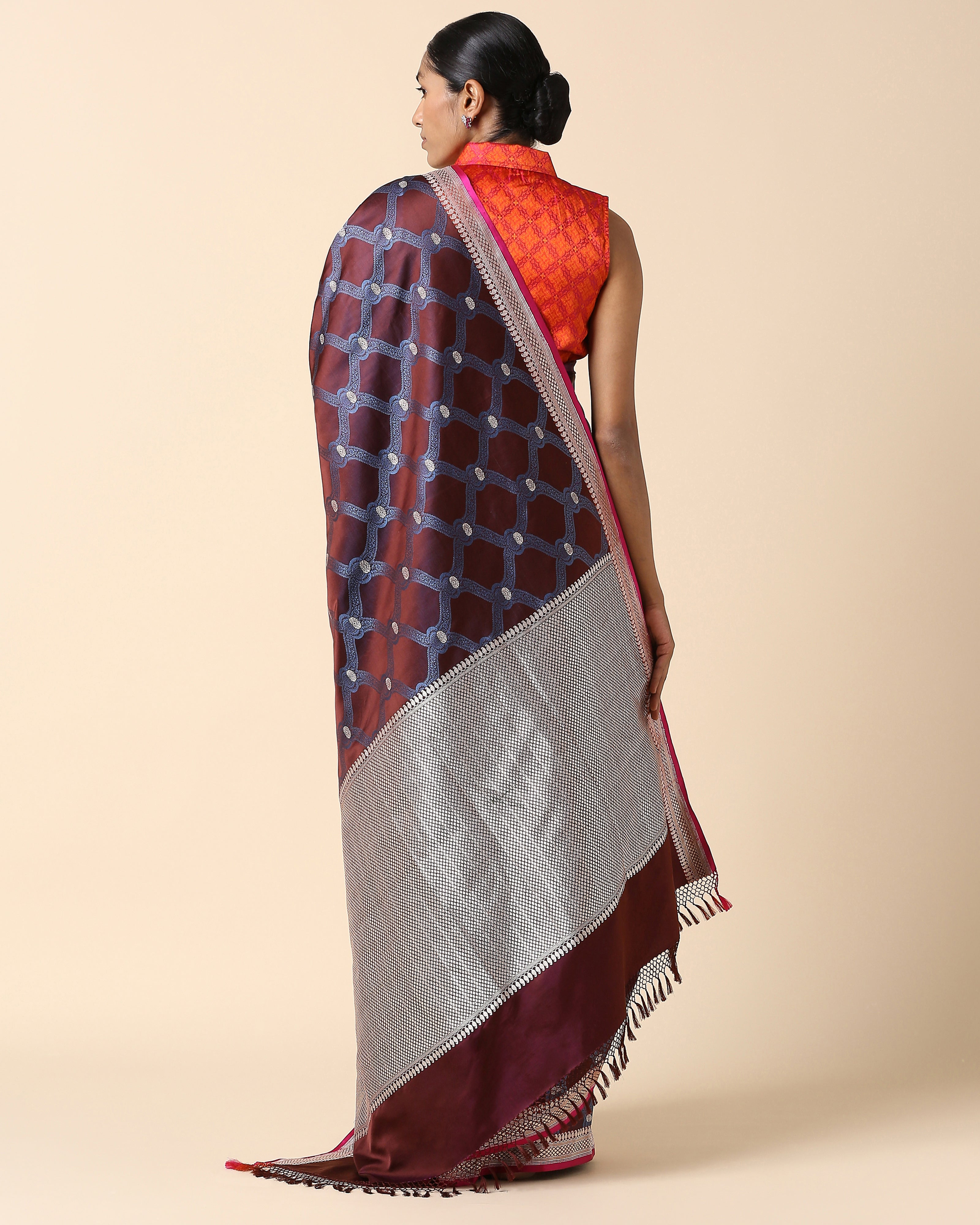 Kanisha Banarasi Tanchoi And Kadwa Silk Saree