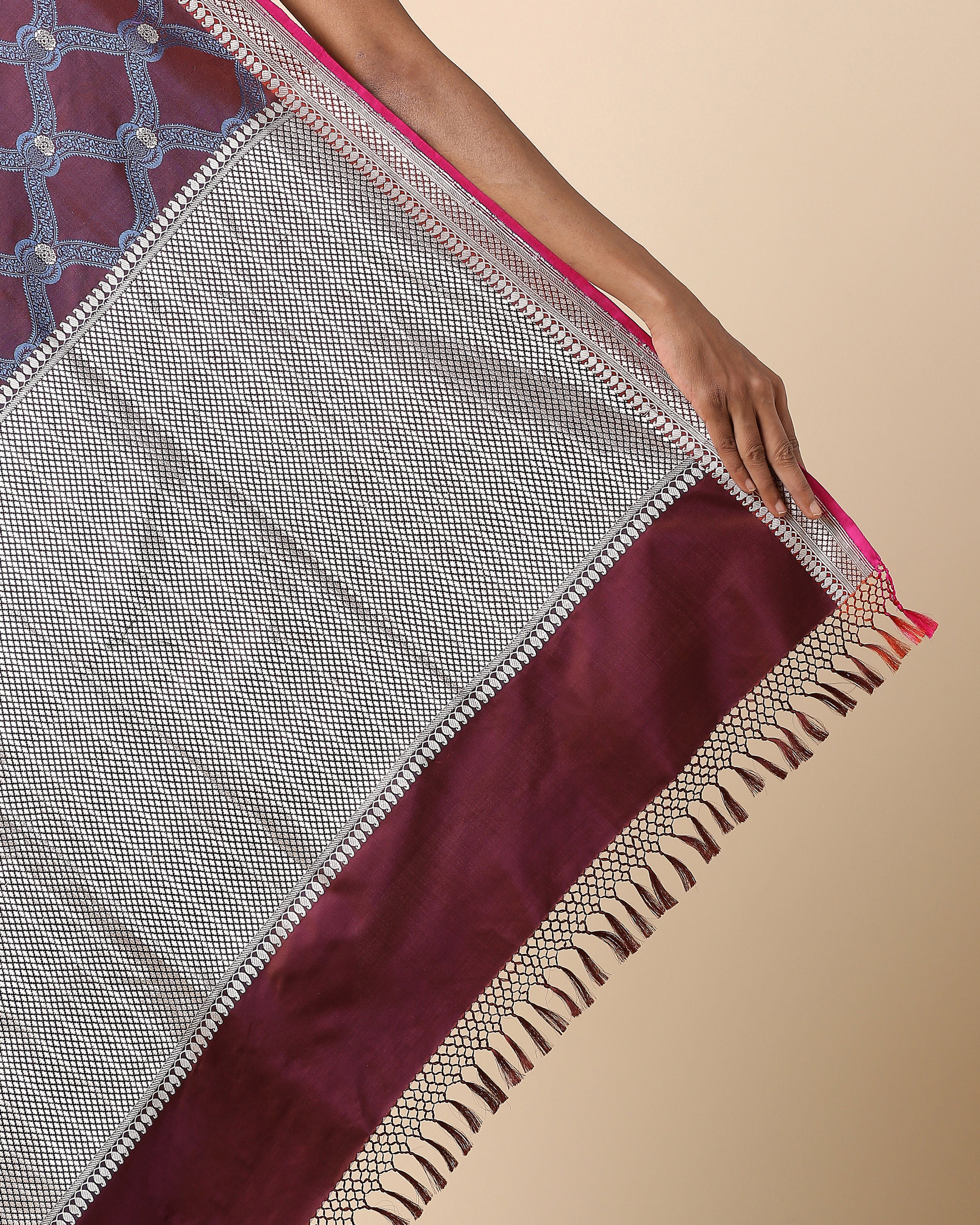 Kanisha Banarasi Tanchoi And Kadwa Silk Saree