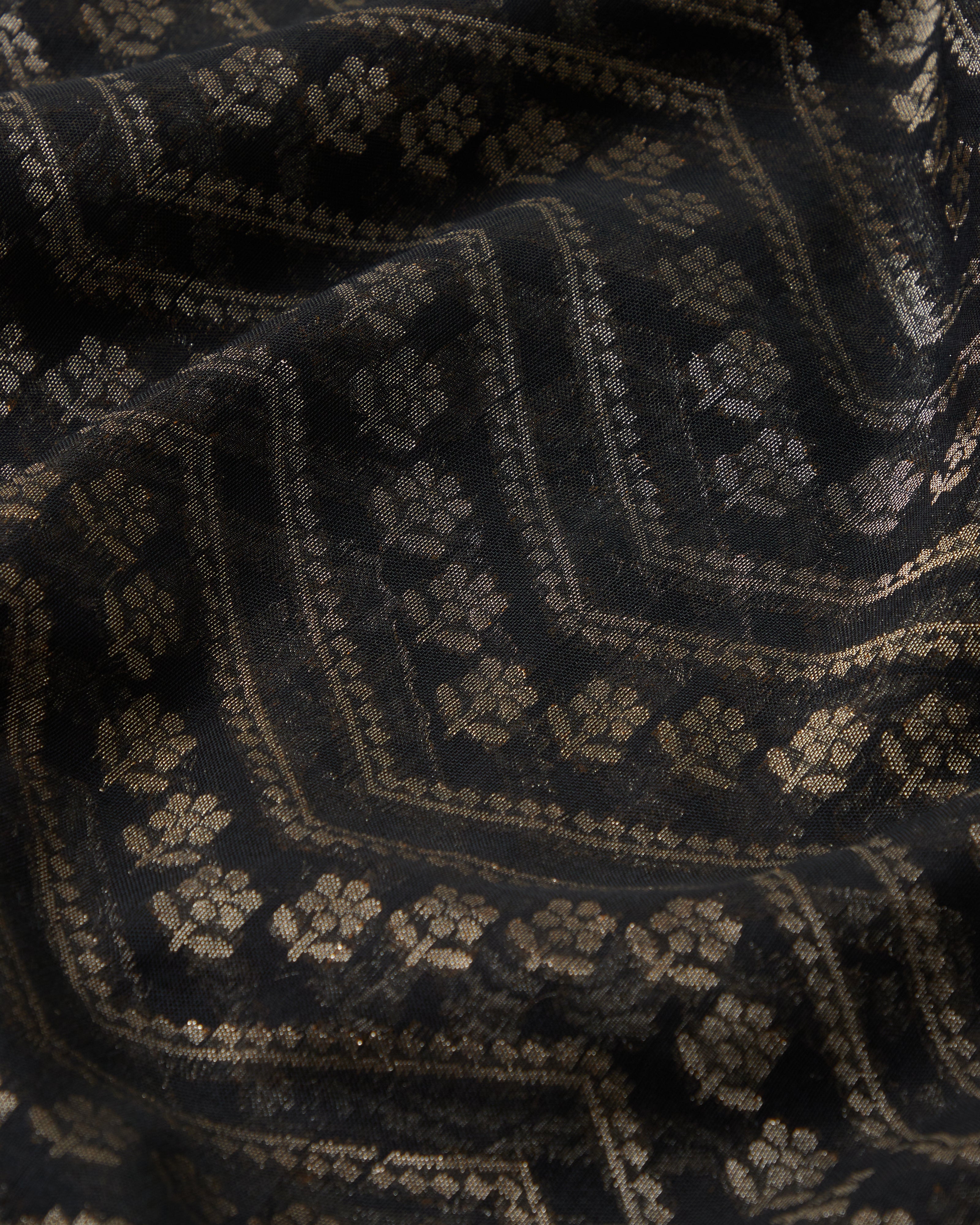 Bina Banarasi Cutwork Cotton Saree