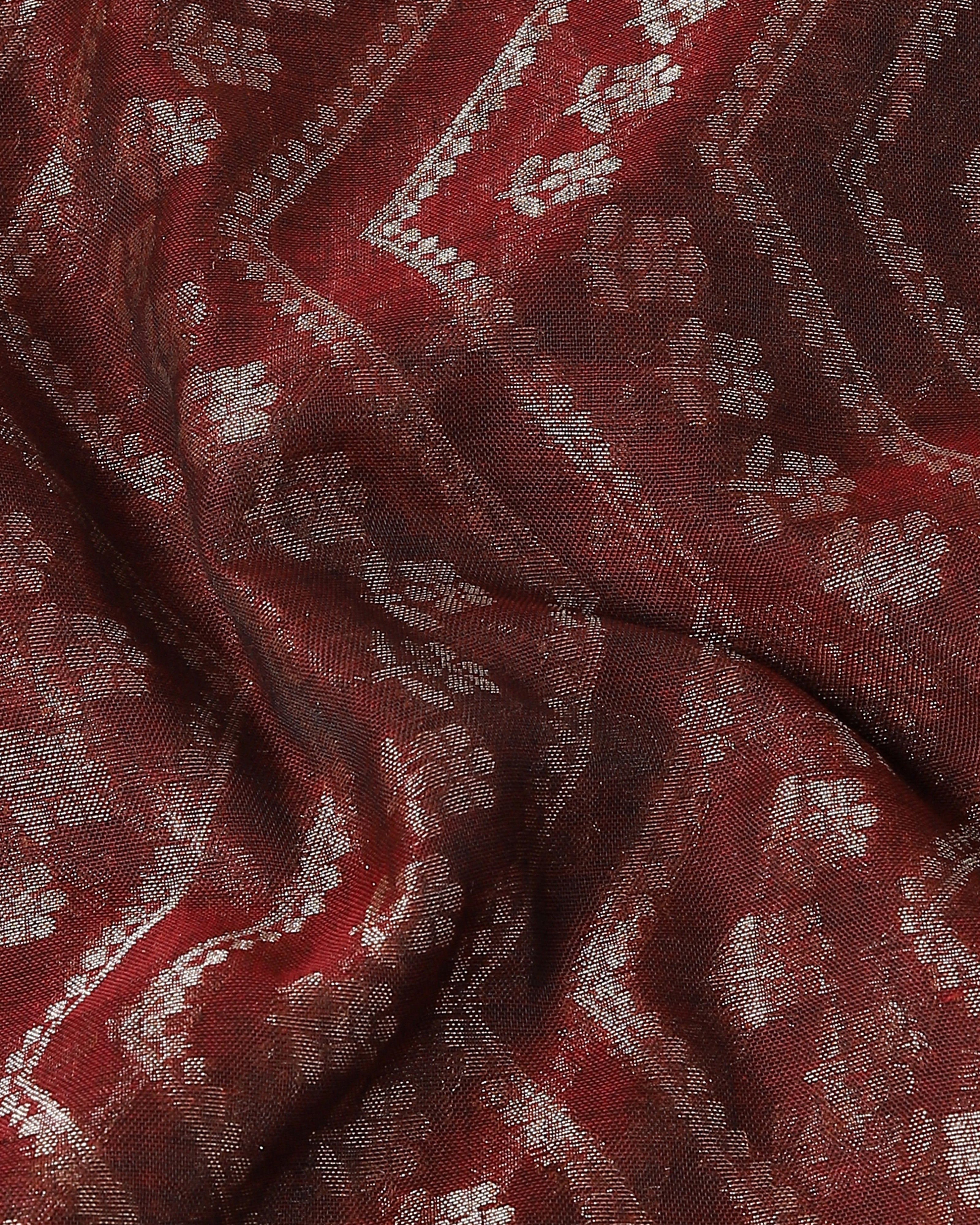 Bina Banarasi Cutwork Cotton Saree