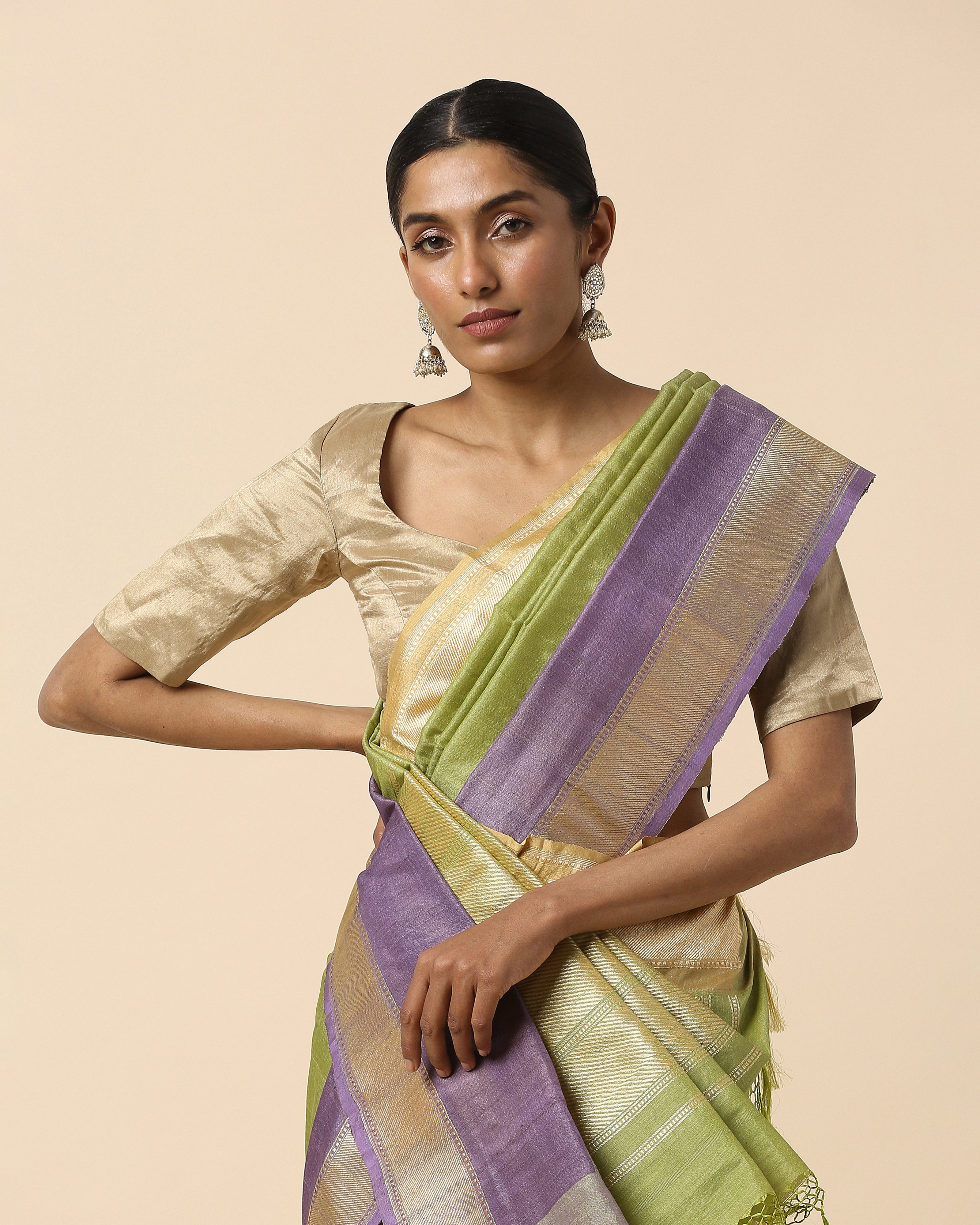 Aadrita Banarasi Kadwa Silk Saree