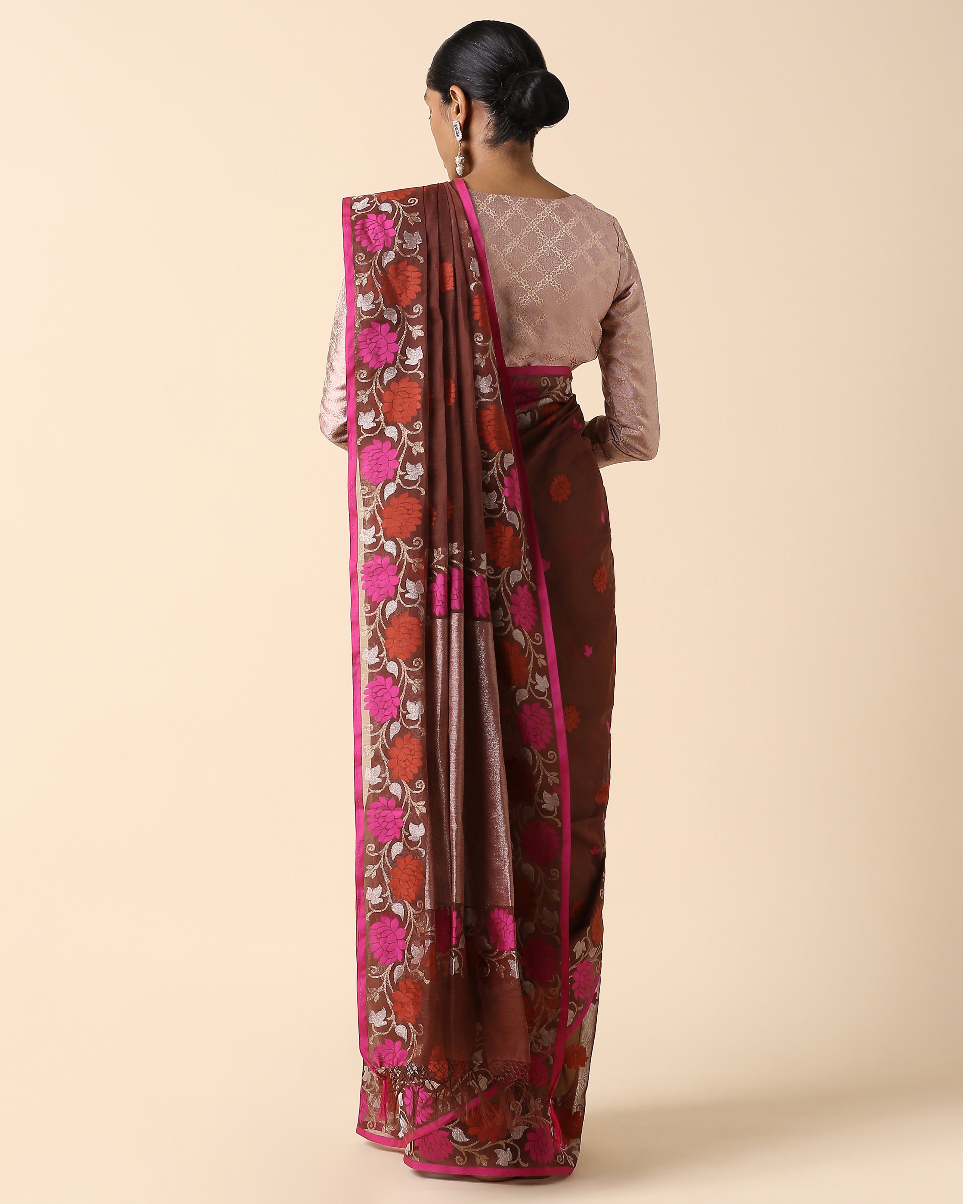 Kamal Banarasi Jamdani Silk Cotton Saree