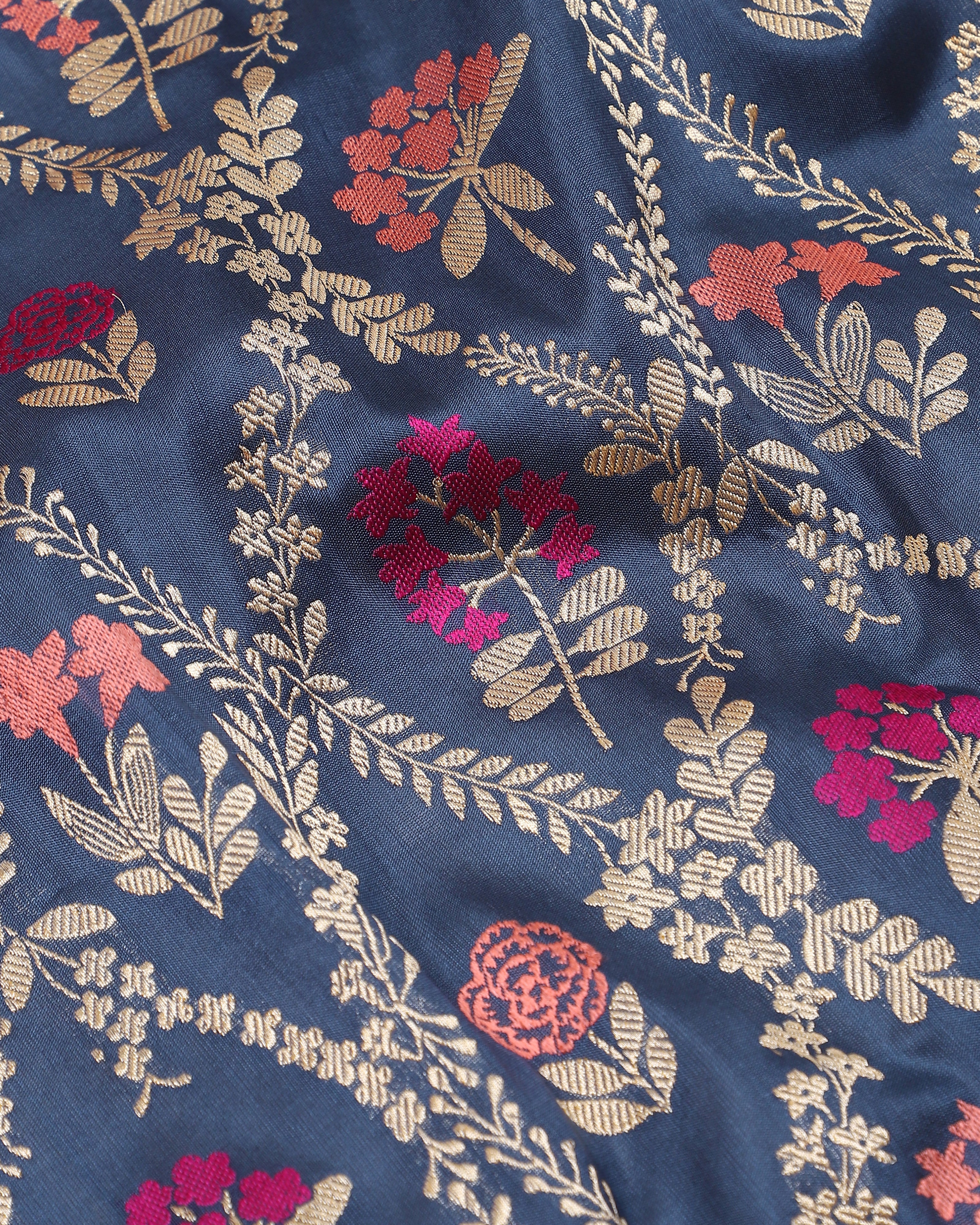 Ajni Banarasi Kadwa Silk Saree