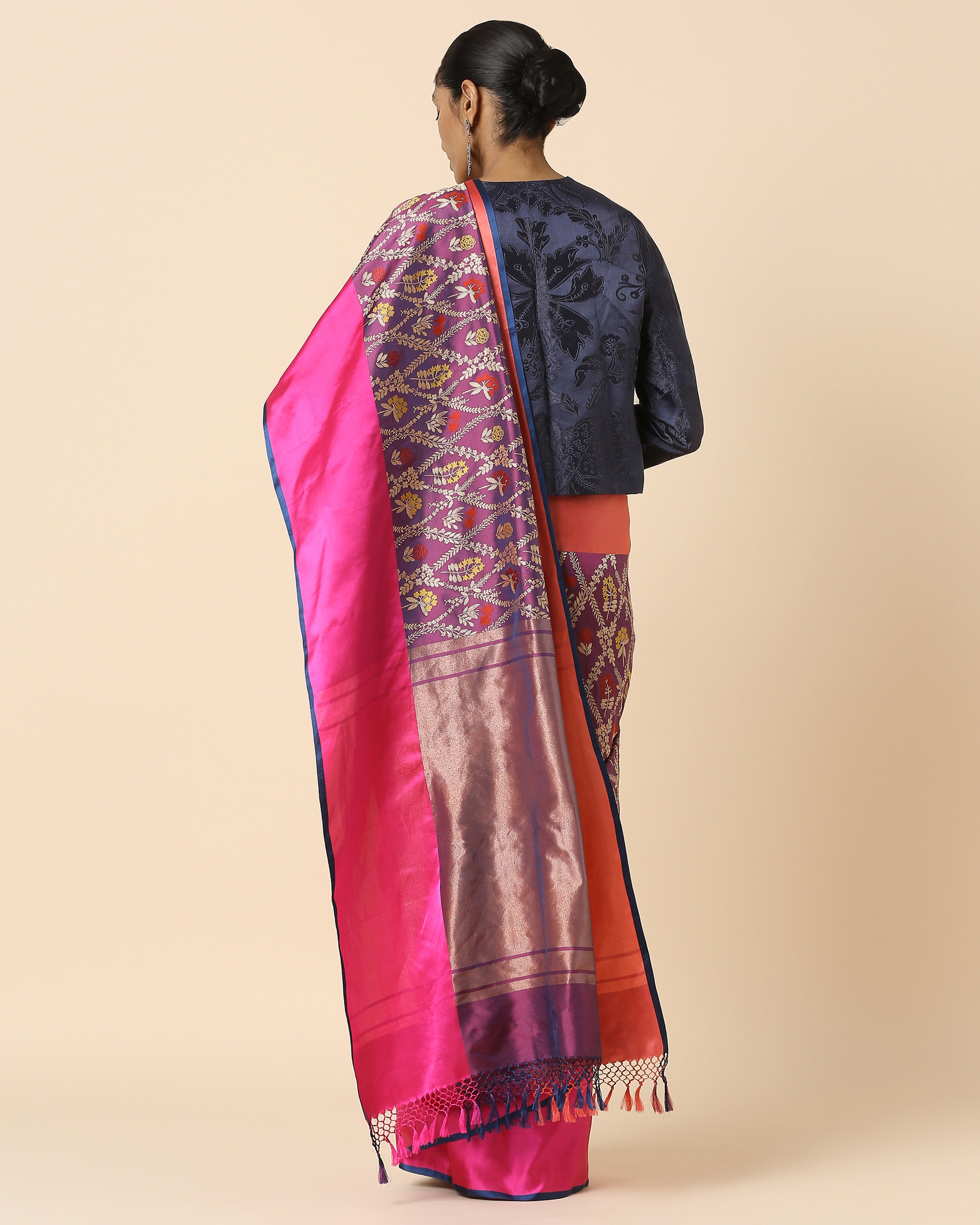 Ajni Banarasi Kadwa Silk Saree