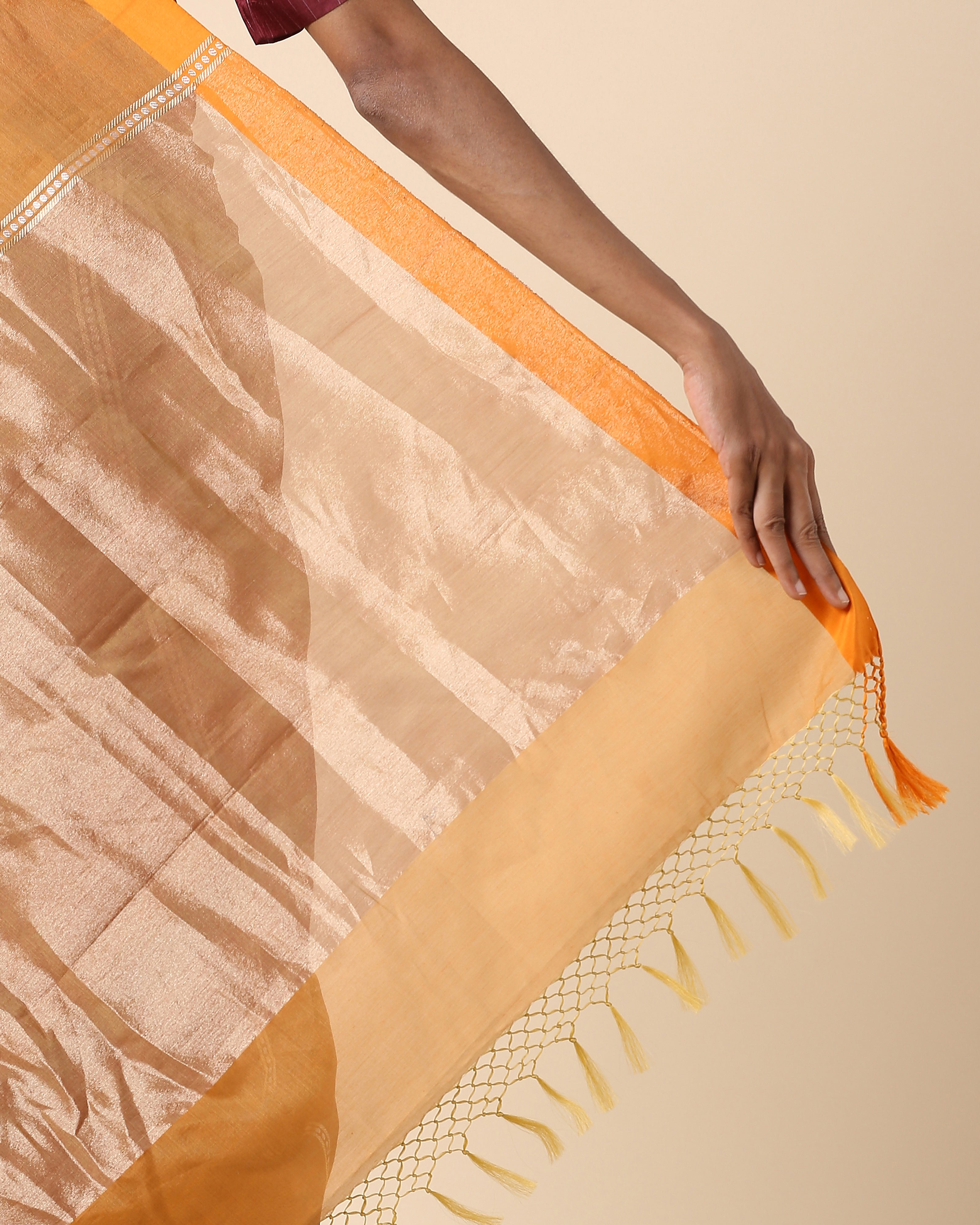 Esme Banarasi Fekwa Silk Cotton Saree
