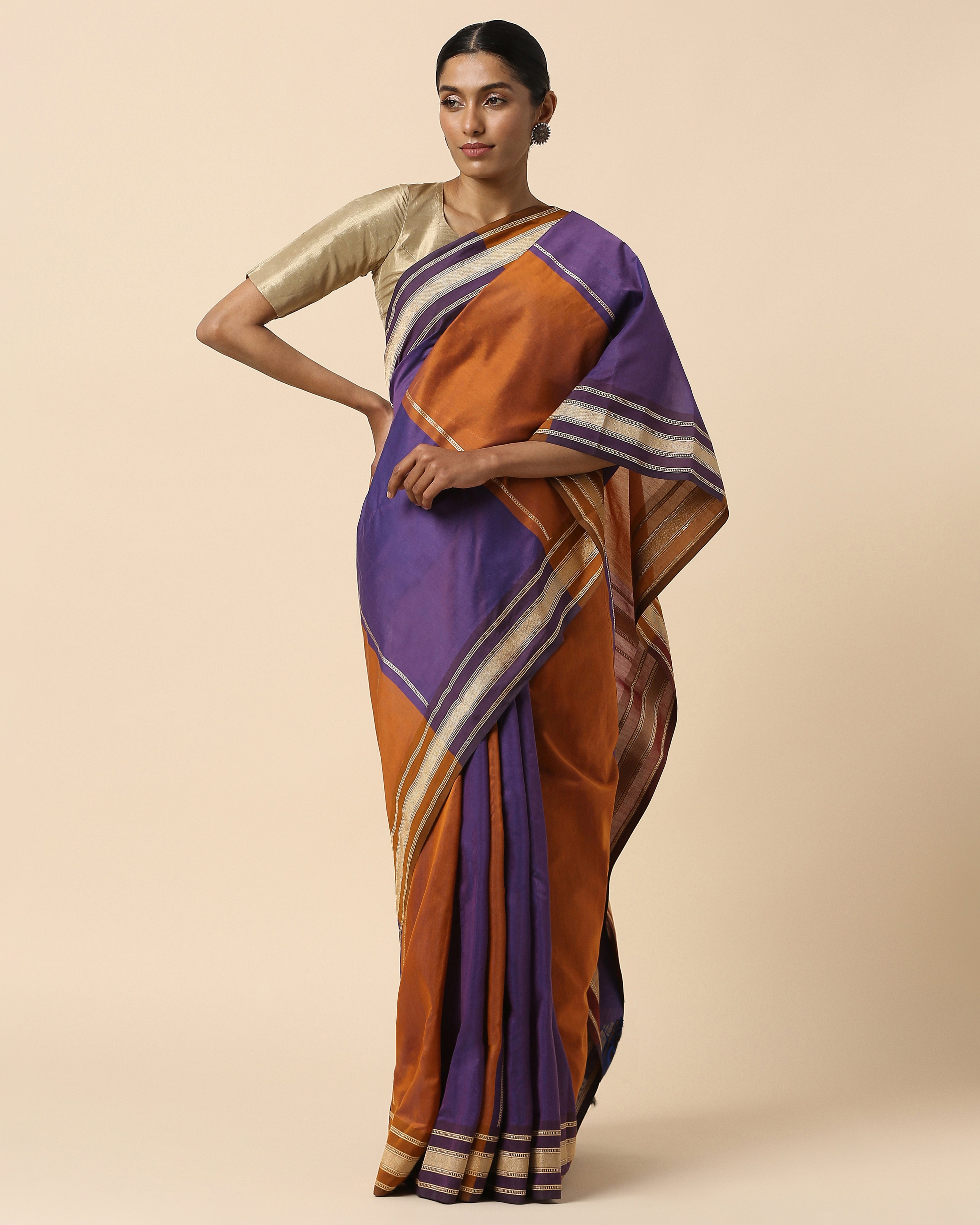 Remi Banarasi Kadwa Silk Cotton Saree