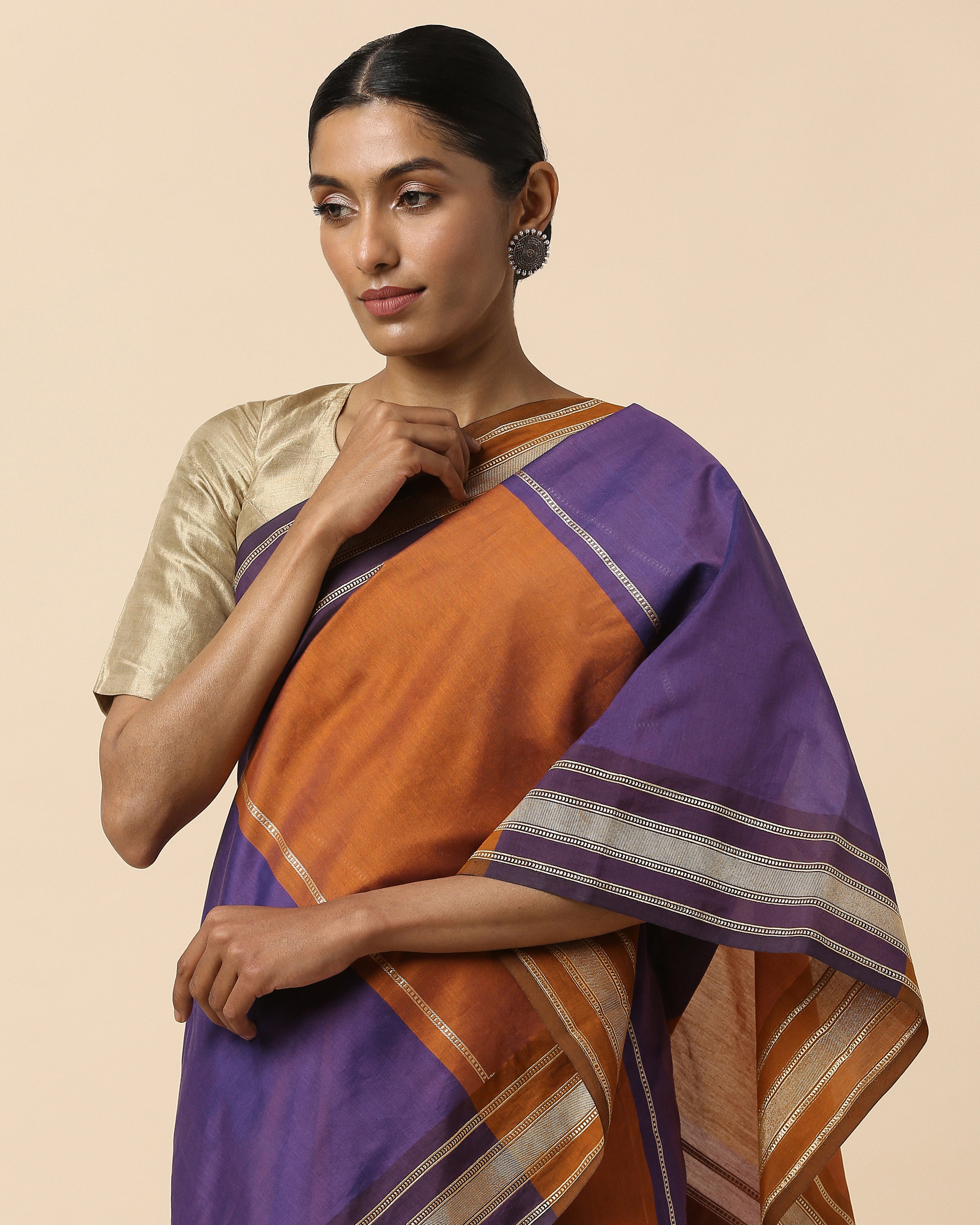 Remi Banarasi Kadwa Silk Cotton Saree