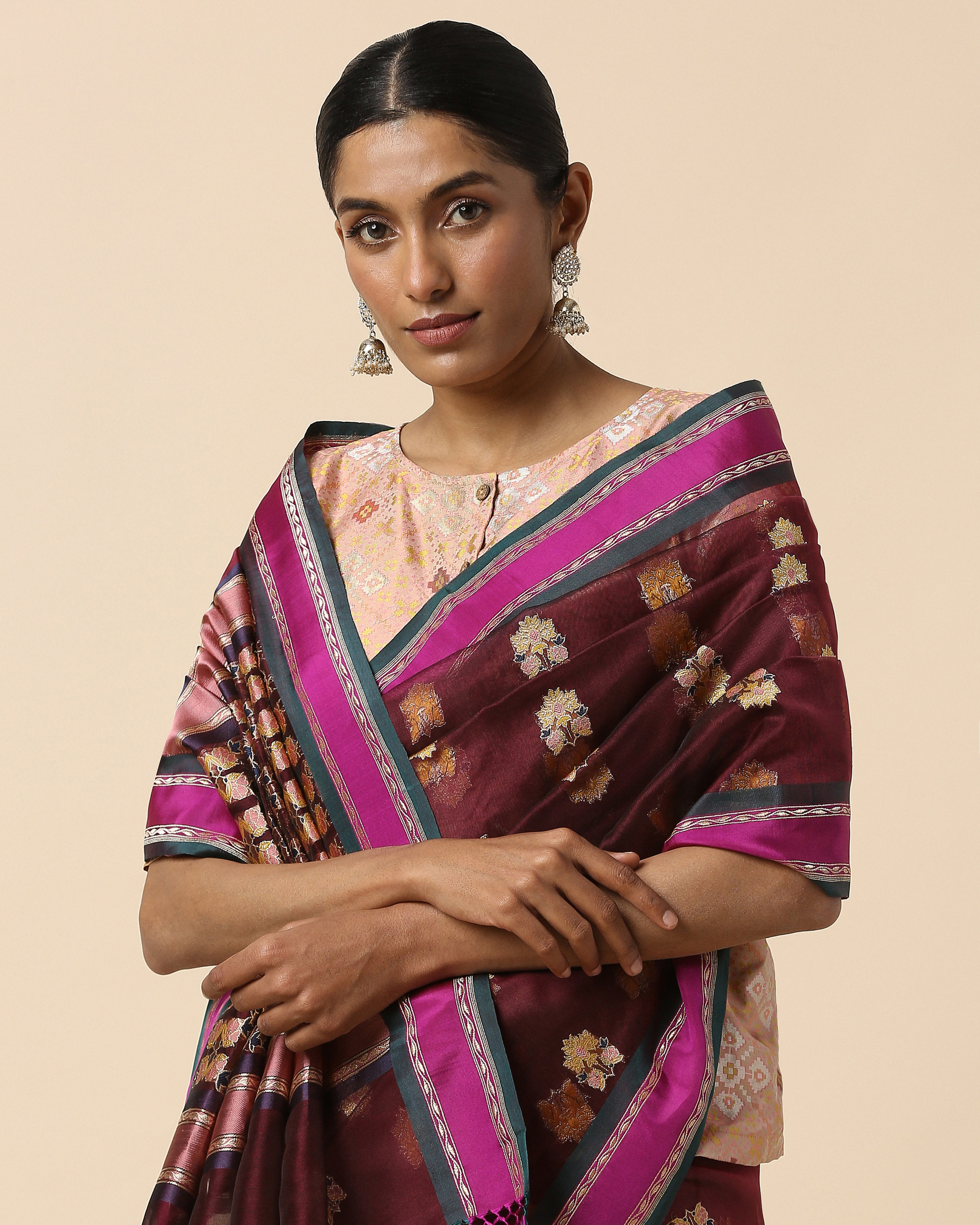 Prarthi Banarasi Kadwa Silk Saree