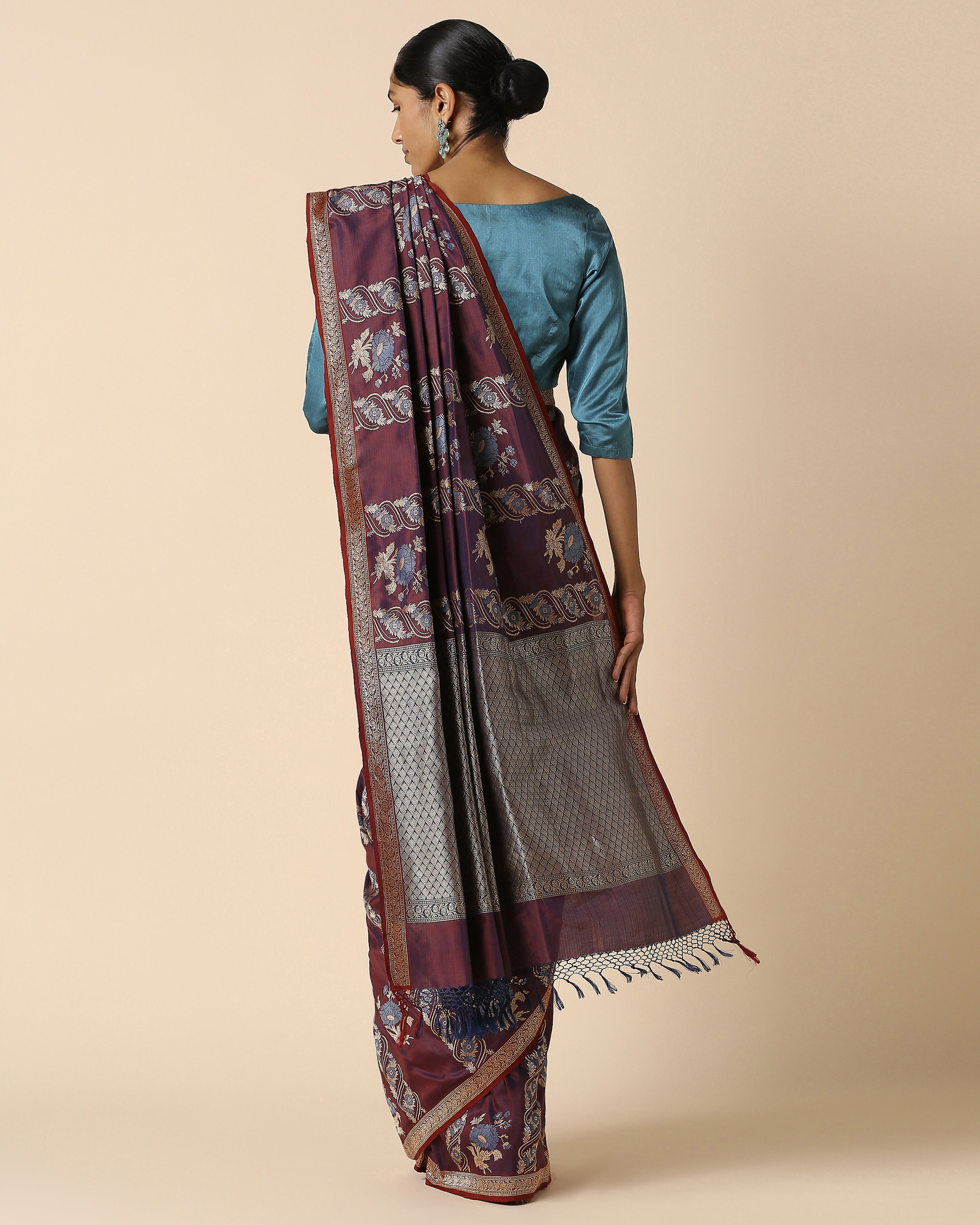 Kairo Banarasi Kadwa Silk Saree