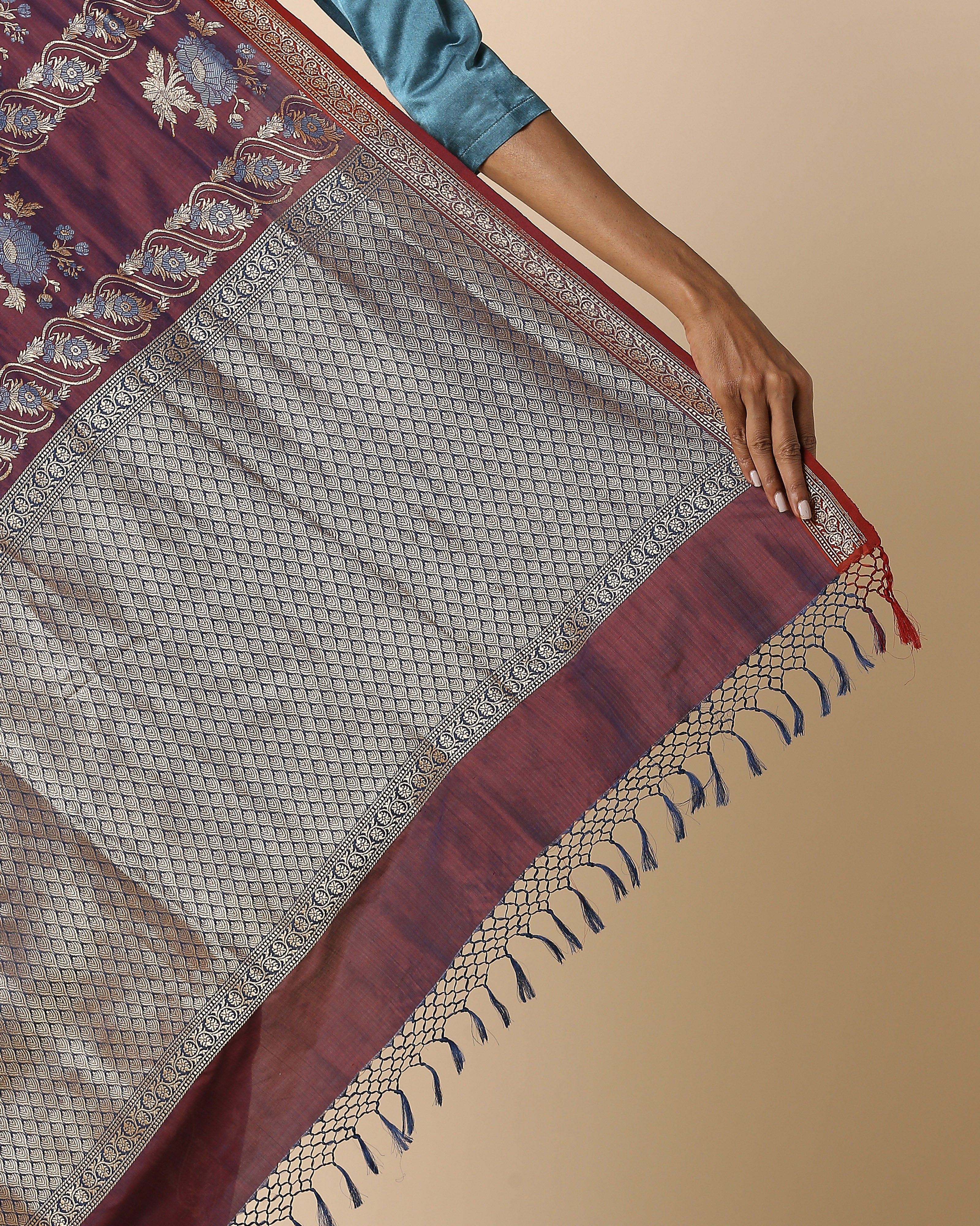 Kairo Banarasi Kadwa Silk Saree