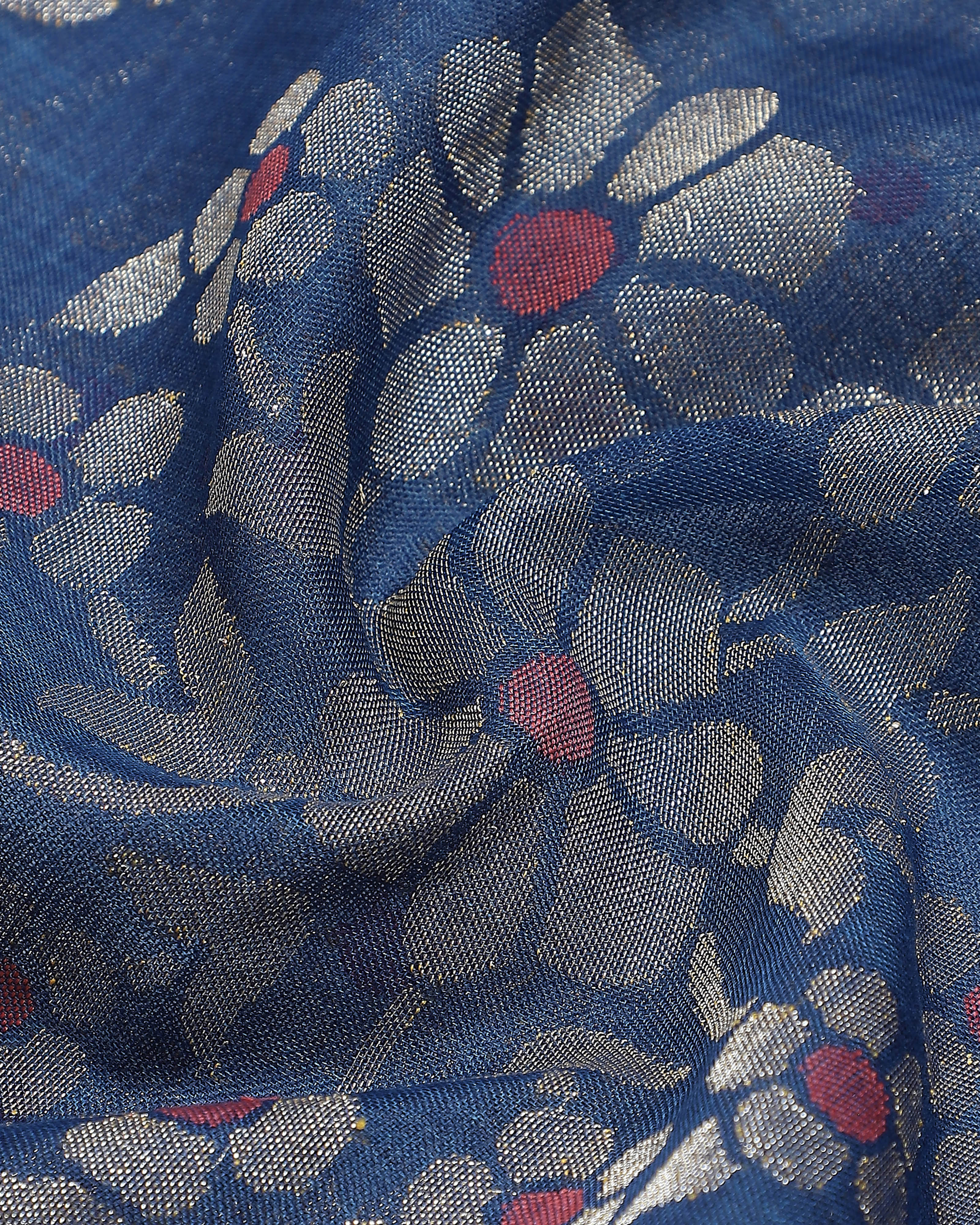 Adrin Banarasi Jamdani Cotton Saree