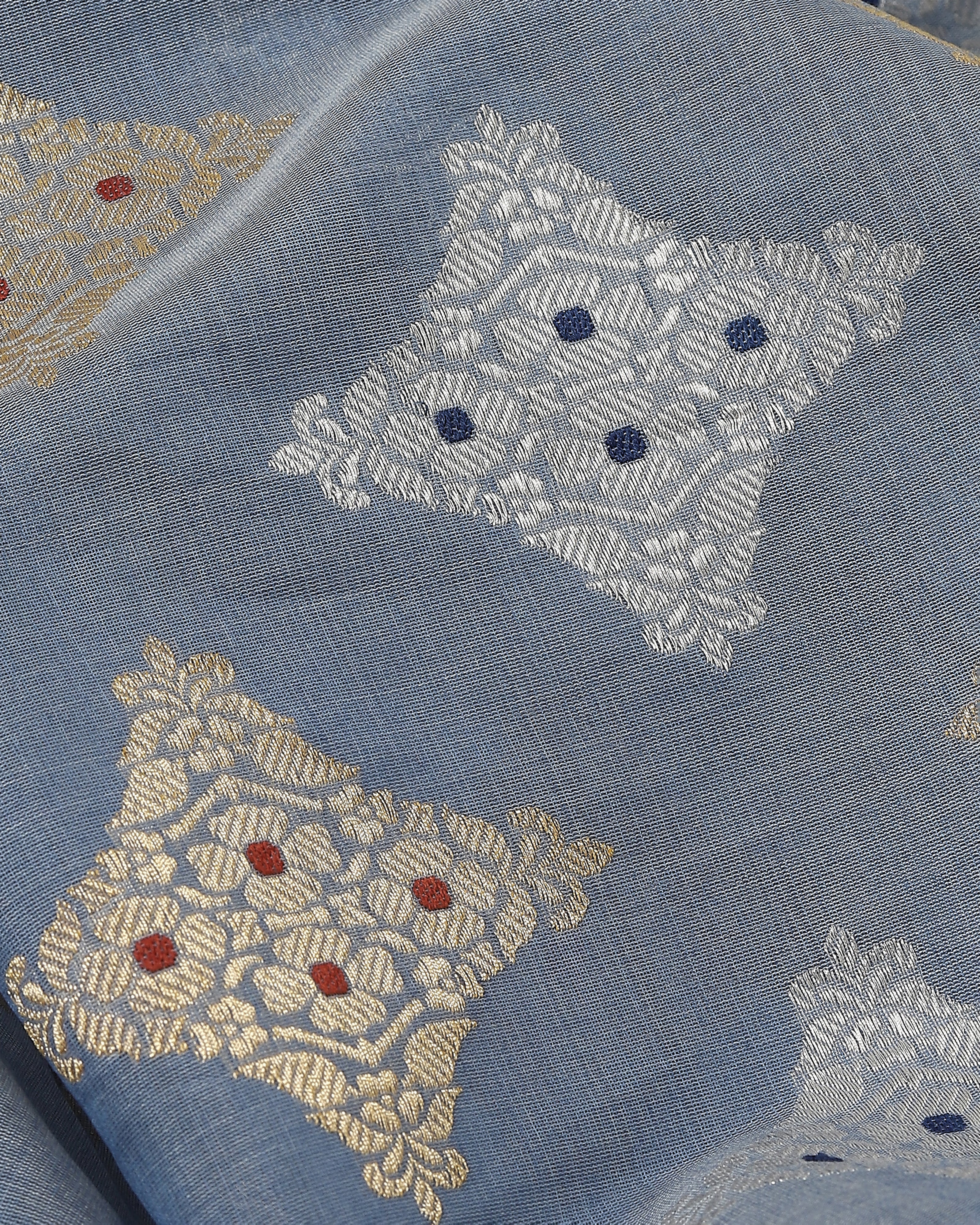 Fariz Banarasi Kadwa Silk Cotton Saree