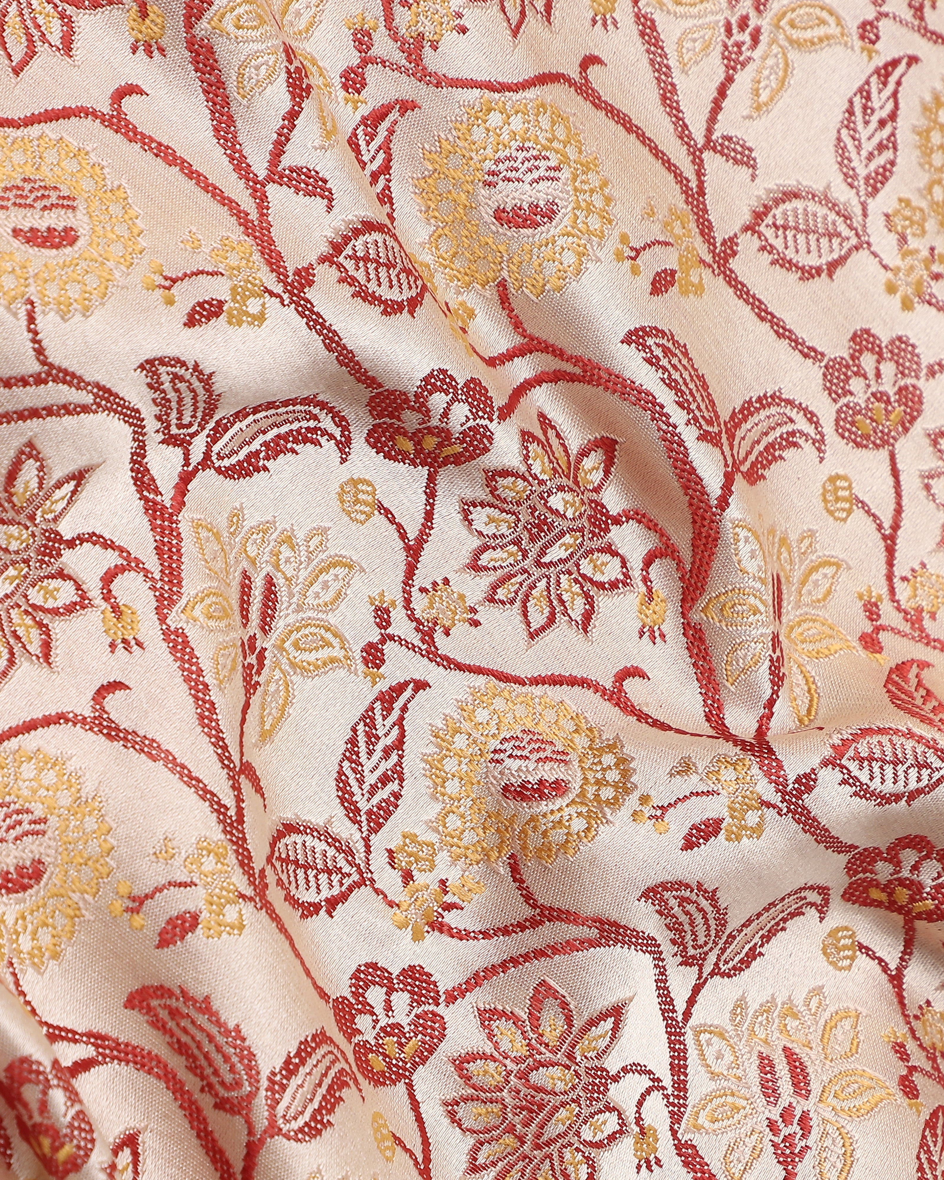 Laylee Banarasi Tanchoi Silk Saree