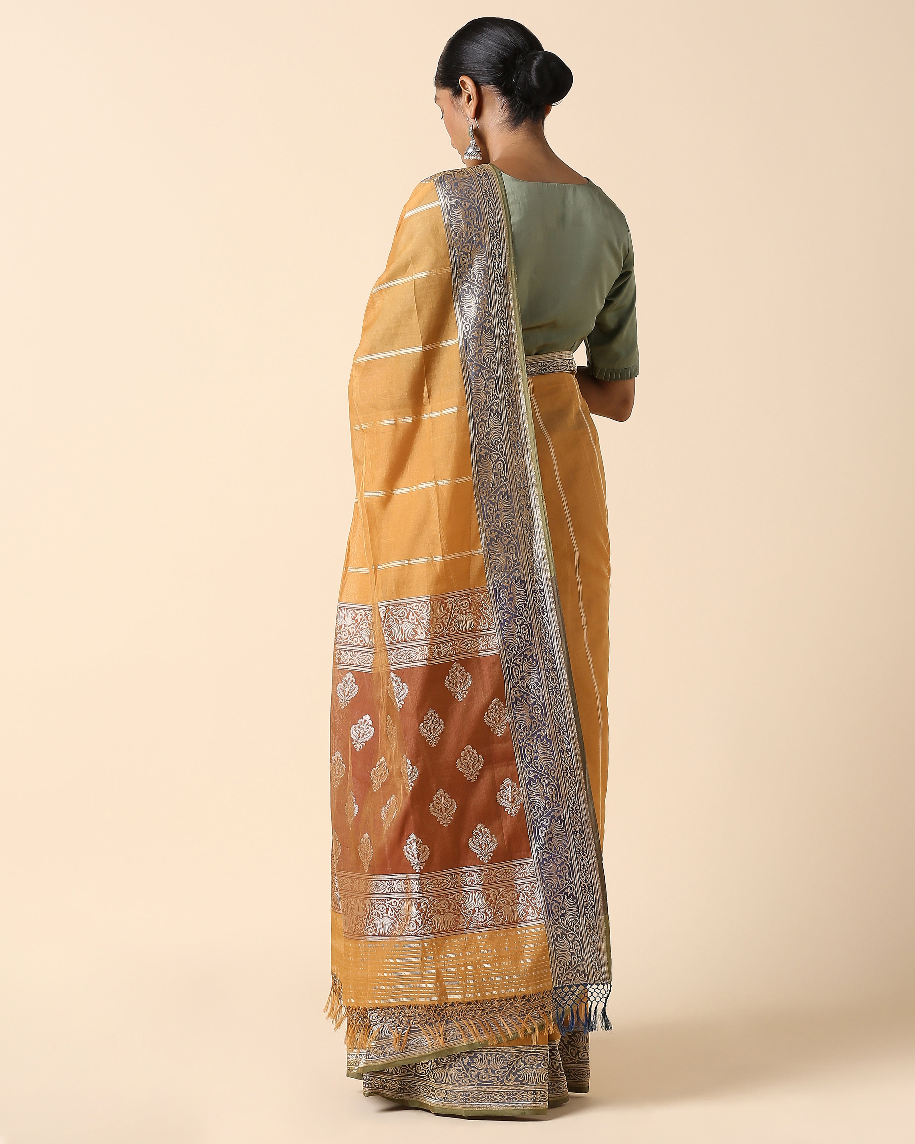 Gulzar Banarasi Kadwa Silk Cotton Saree