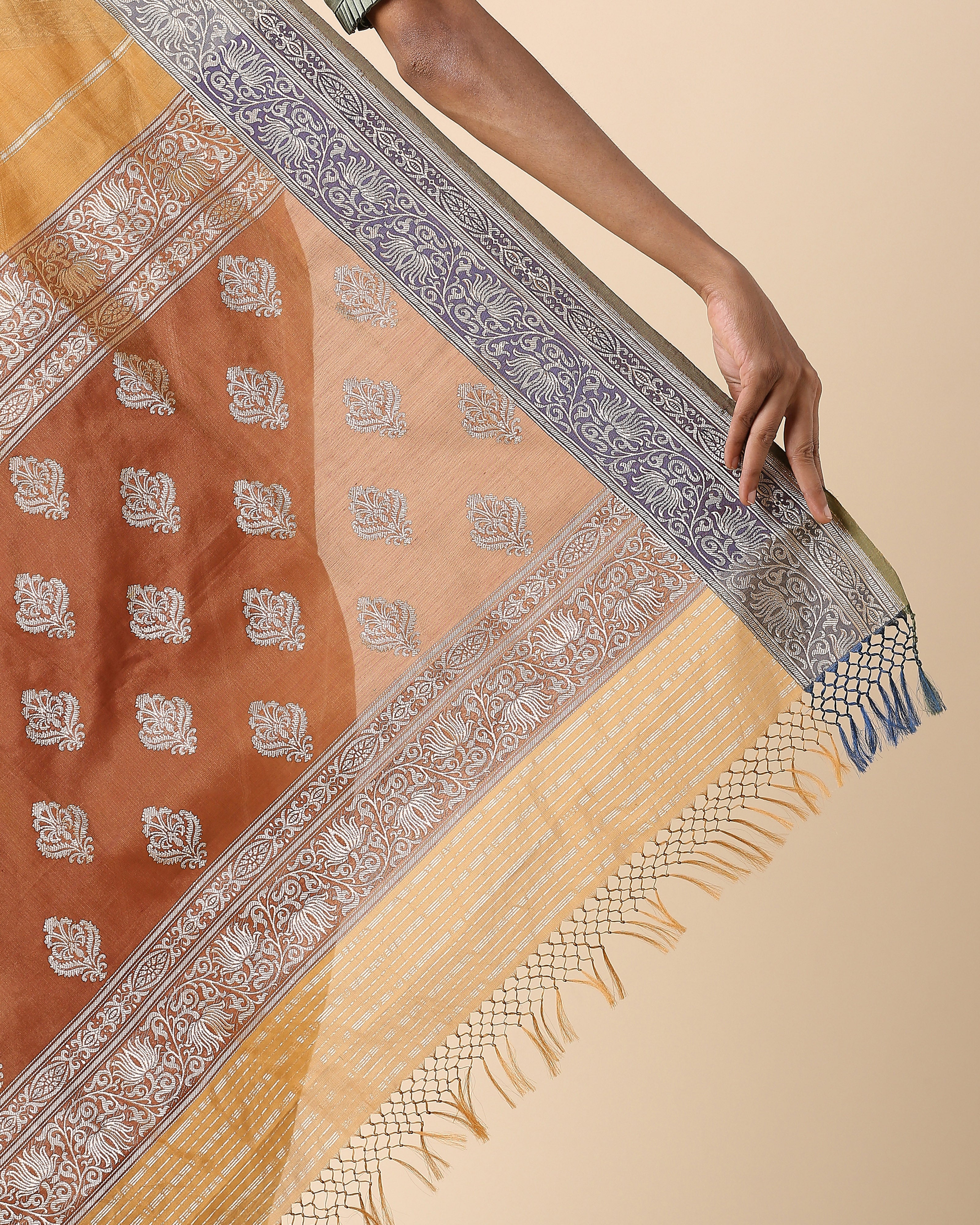 Gulzar Banarasi Kadwa Silk Cotton Saree
