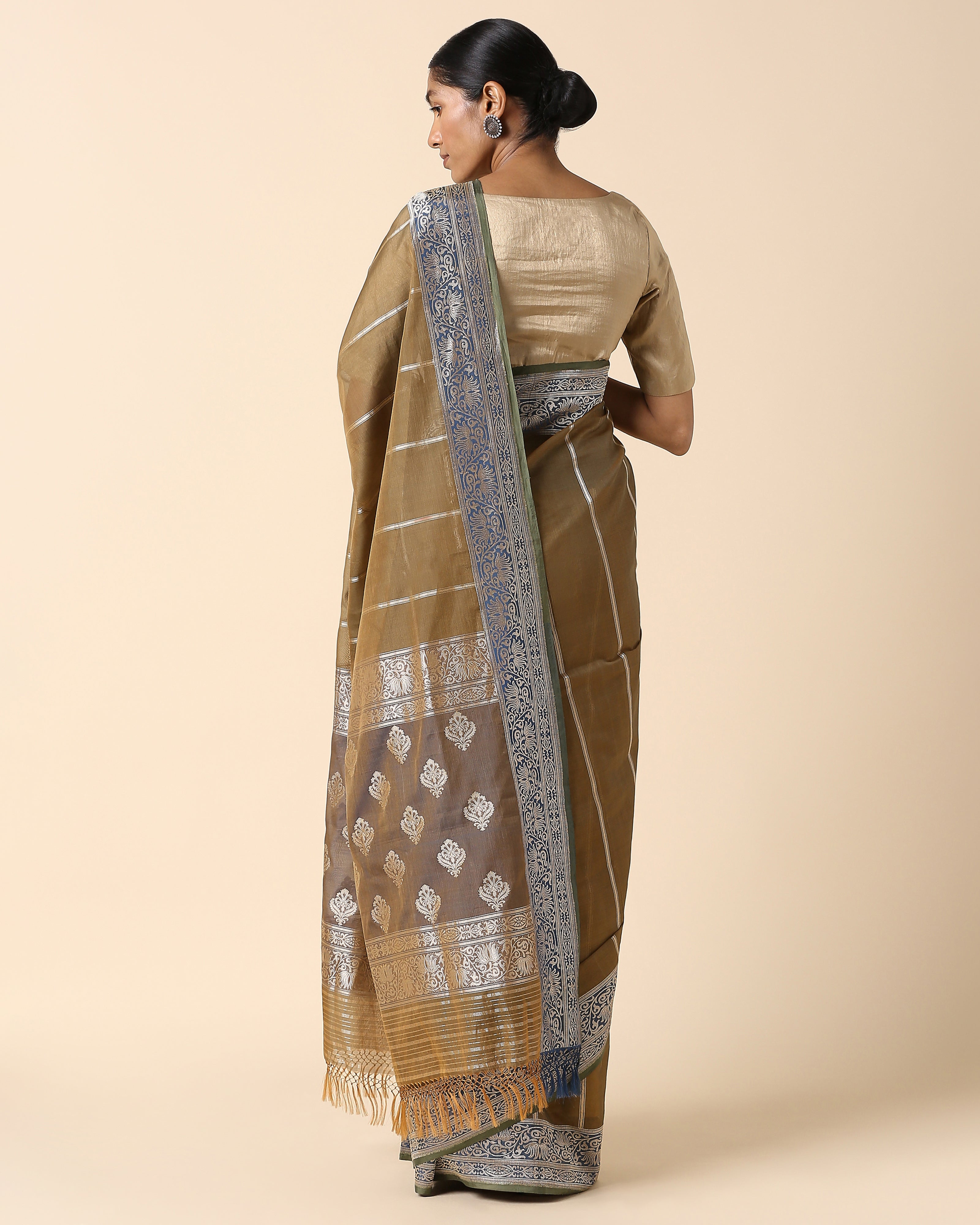 Gulzar Banarasi Kadwa Silk Cotton Saree