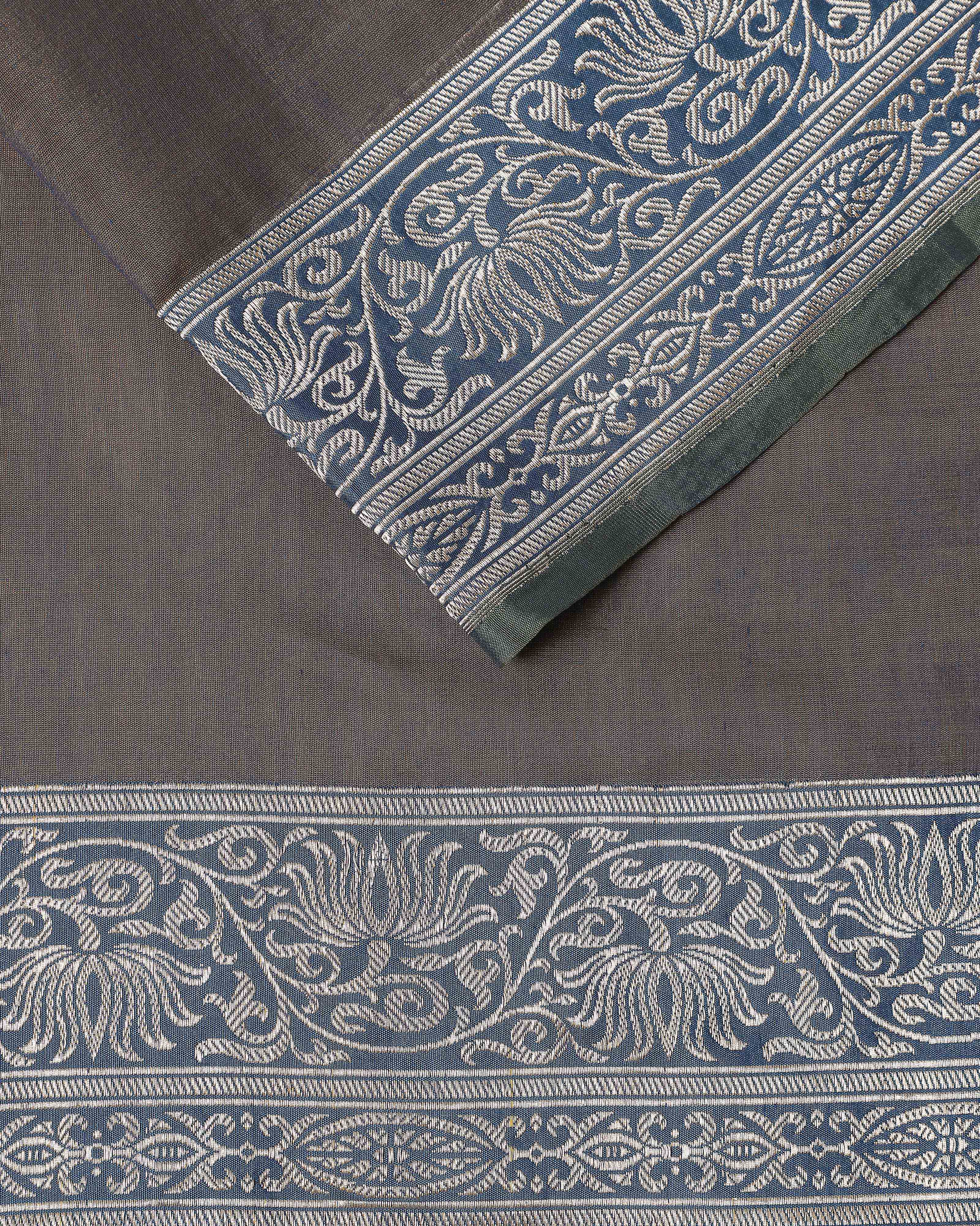 Gulzar Banarasi Kadwa Silk Cotton Saree