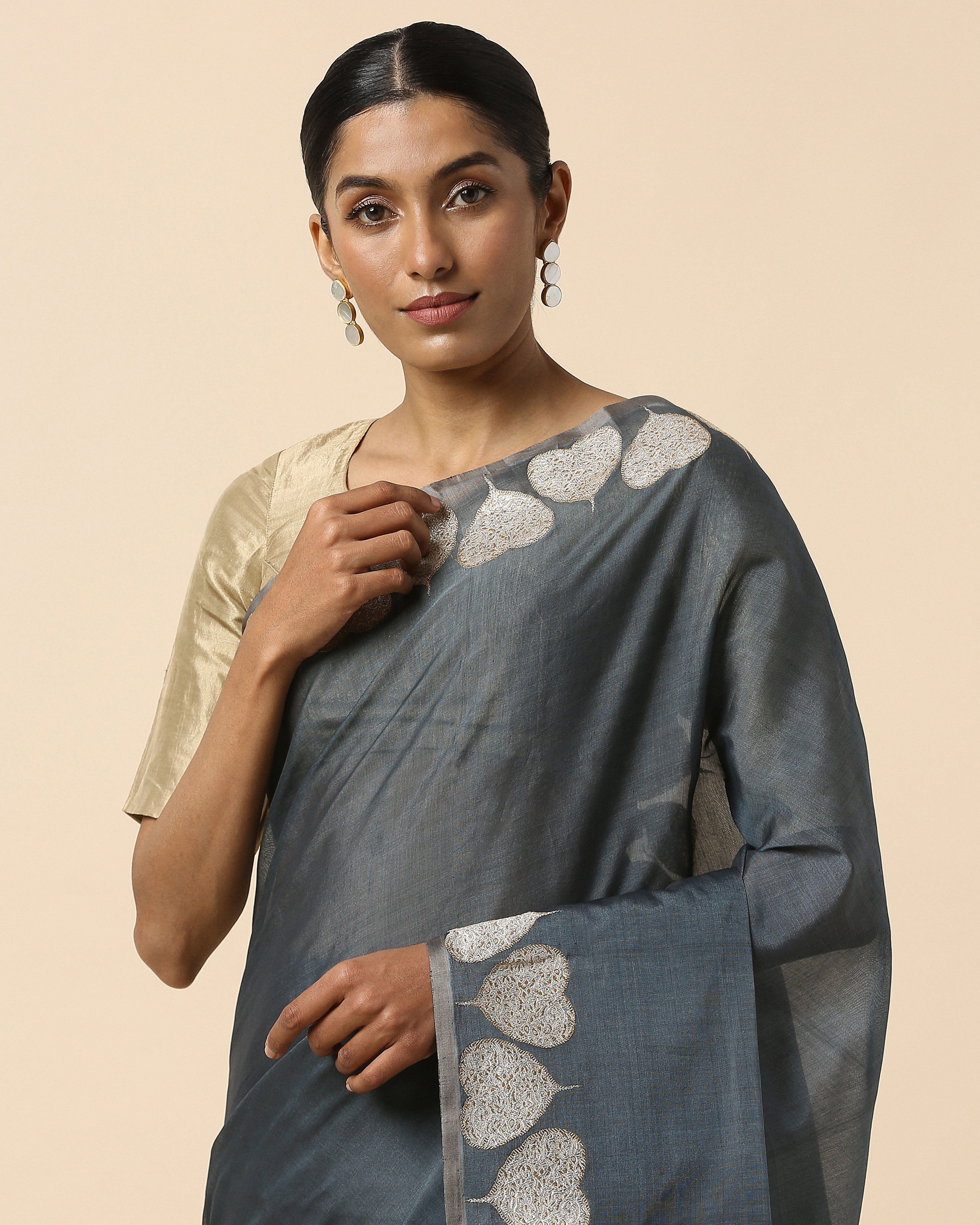 Daria Banarasi Kadwa Silk Cotton Saree