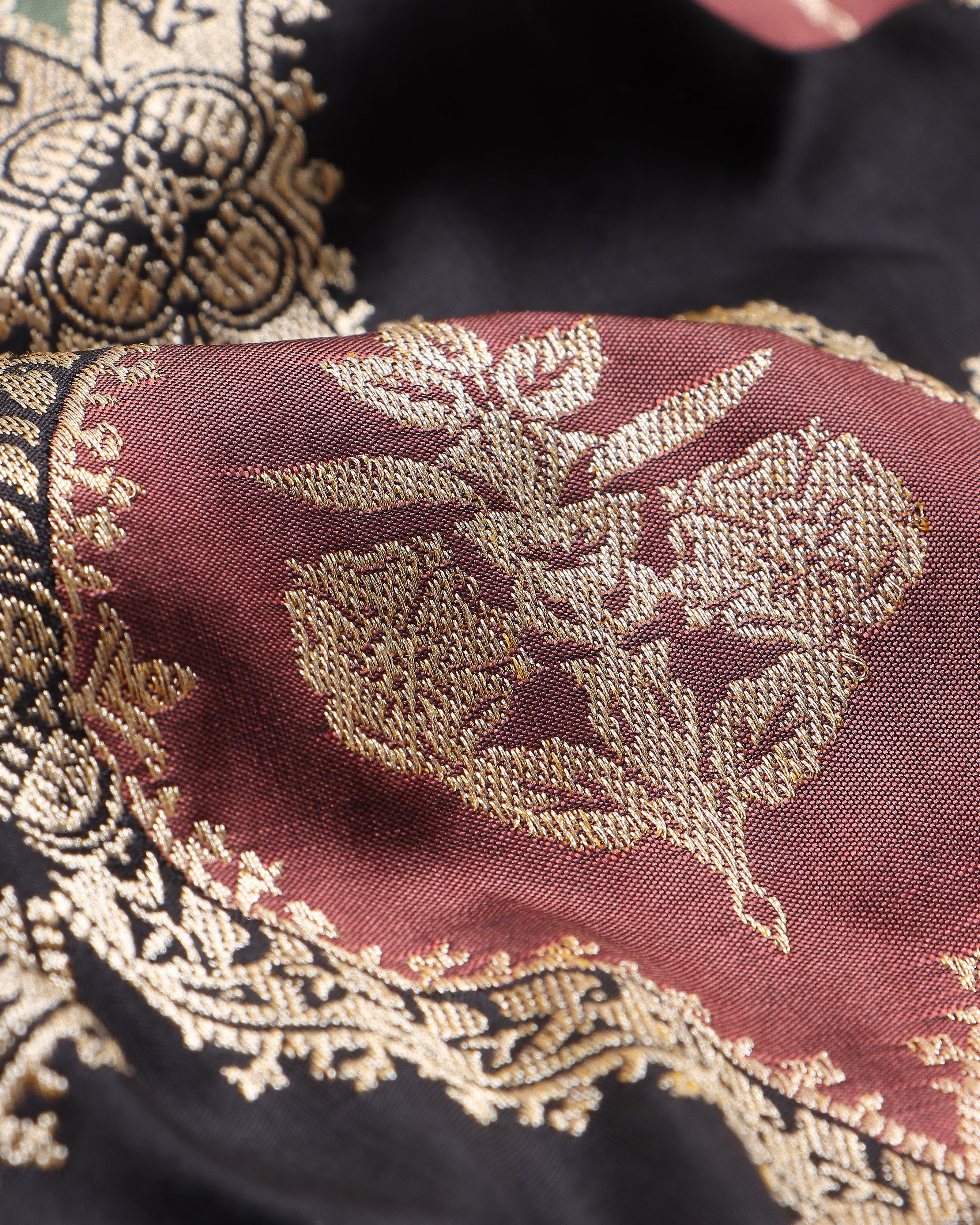 Zola Banarasi Rangkaat Silk Saree