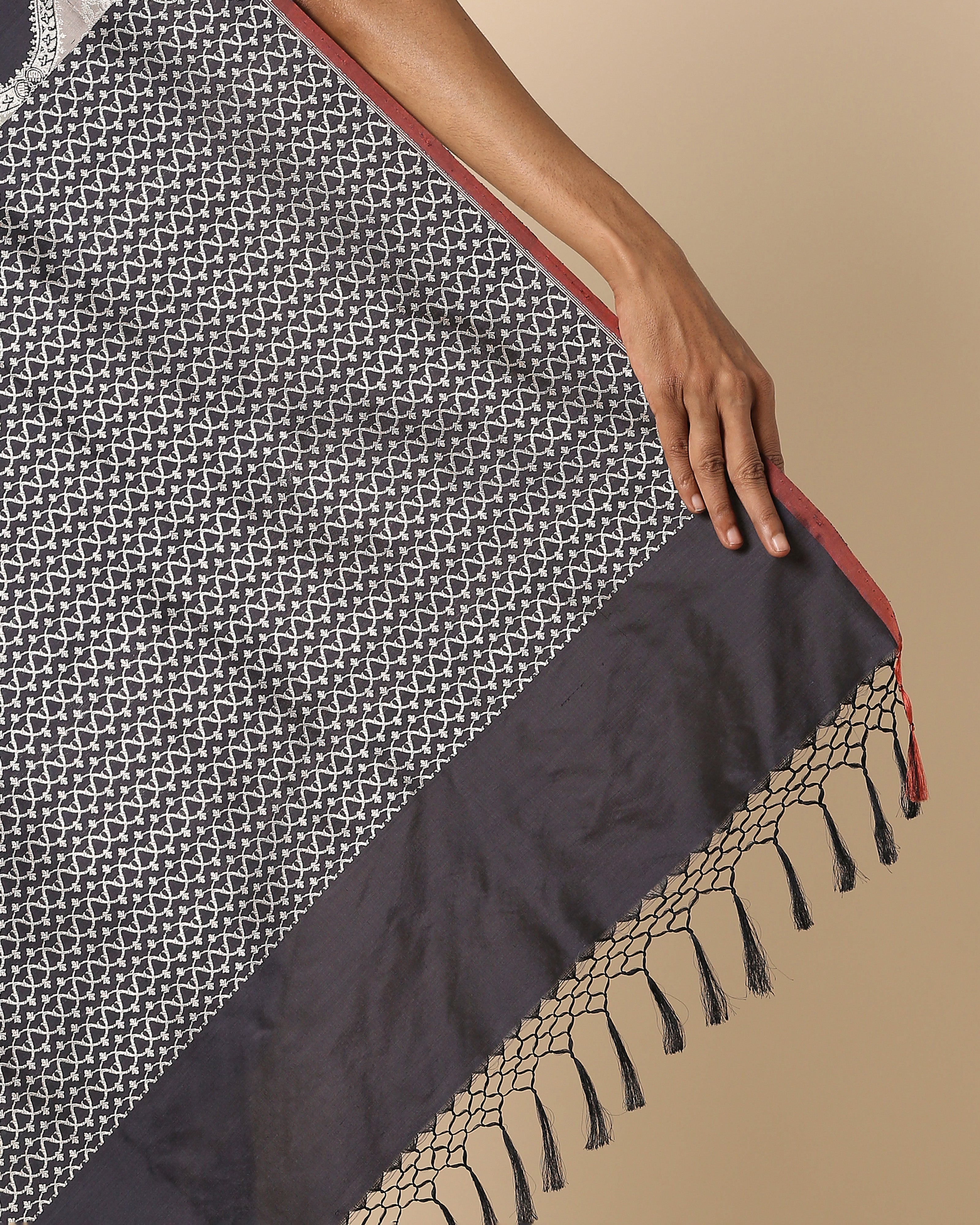 Zola Banarasi Rangkaat Silk Saree