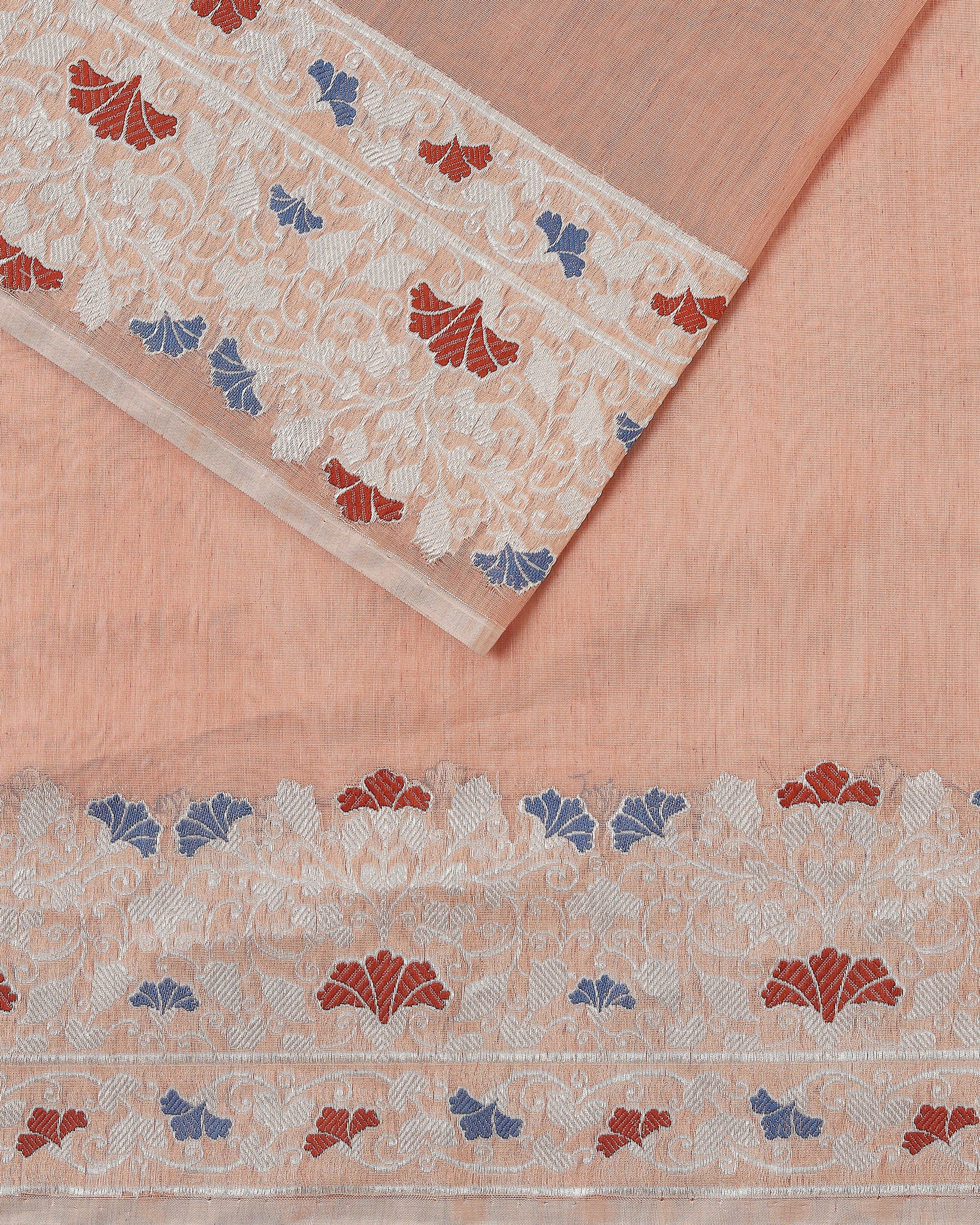 Riko Banarasi Kadwa Silk Cotton Saree