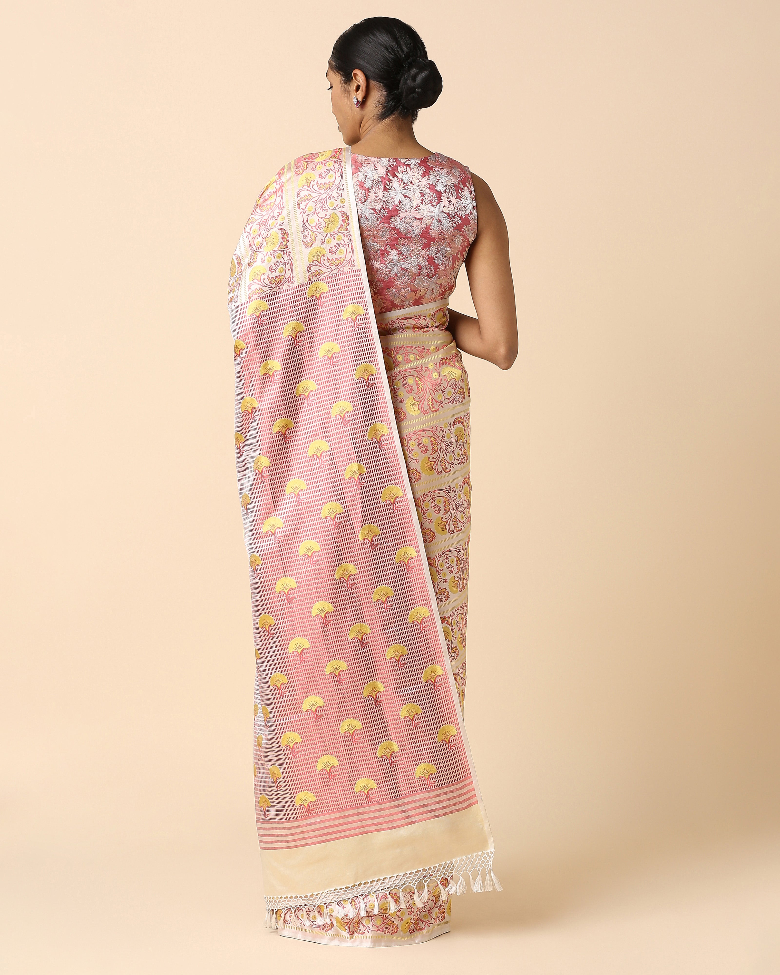 Misaki Banarasi Tanchoi Silk Saree